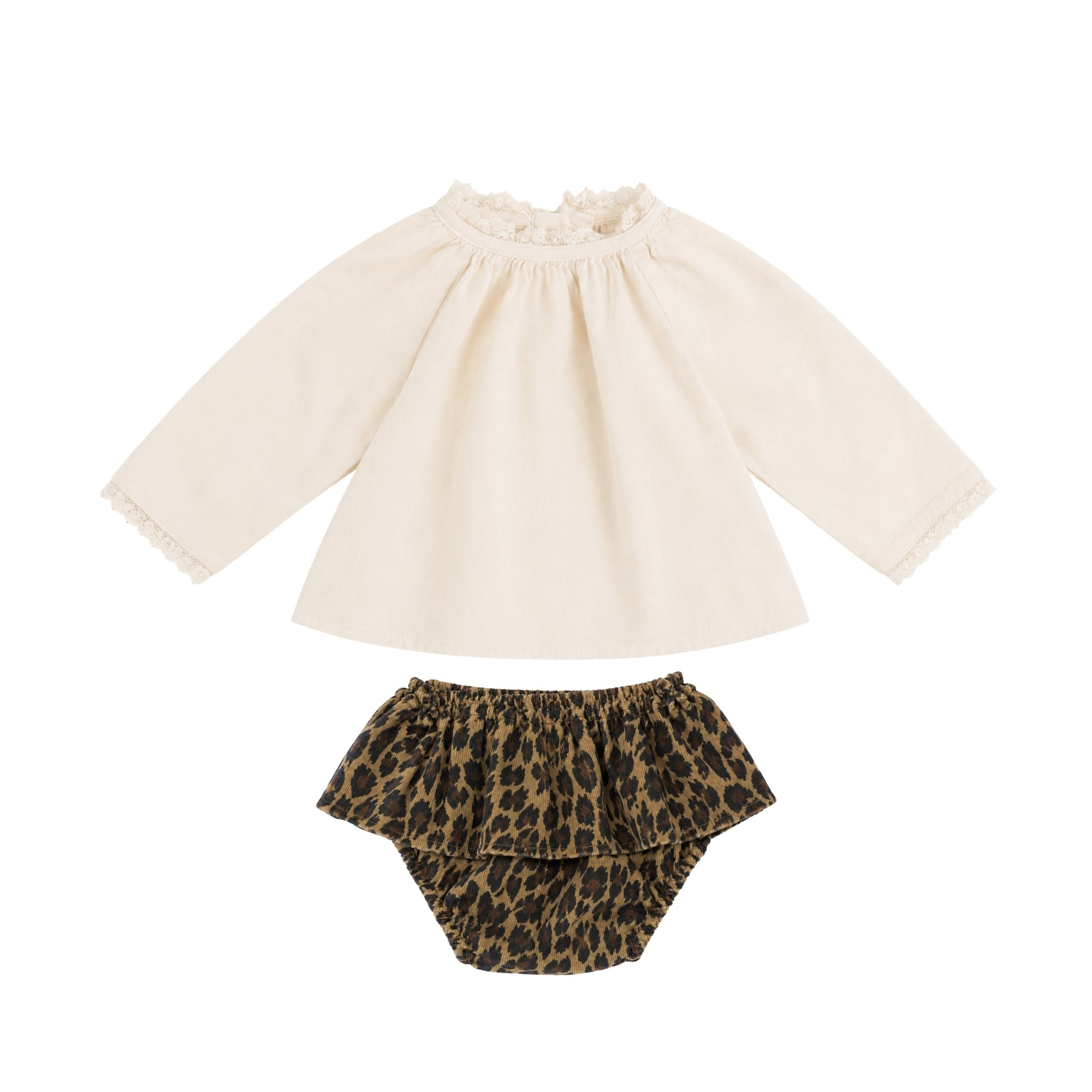 Adele Coulotte Bloomers Set | Nocciola Animalier
