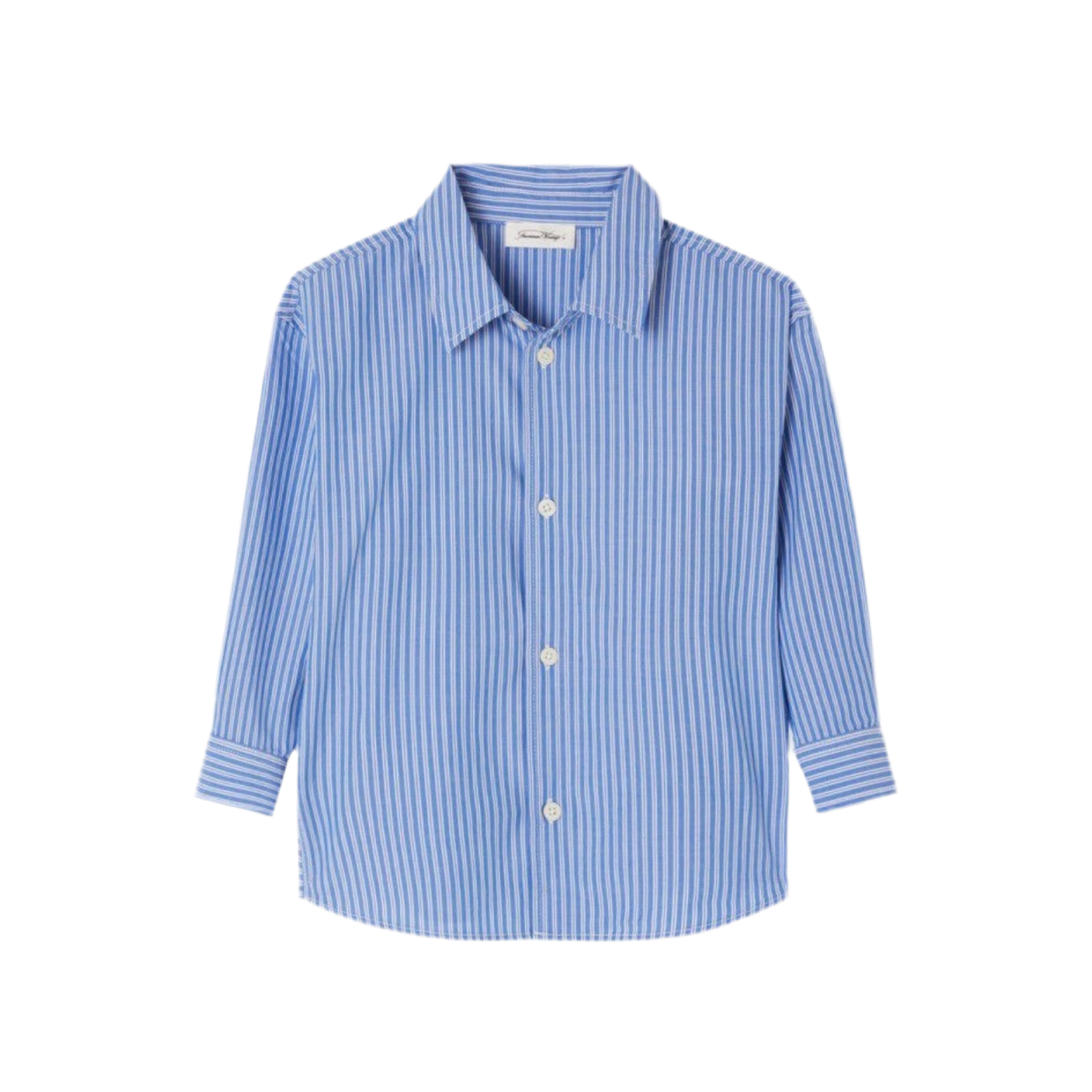 Zatybay Kid's Shirt | Aqua Stripes
