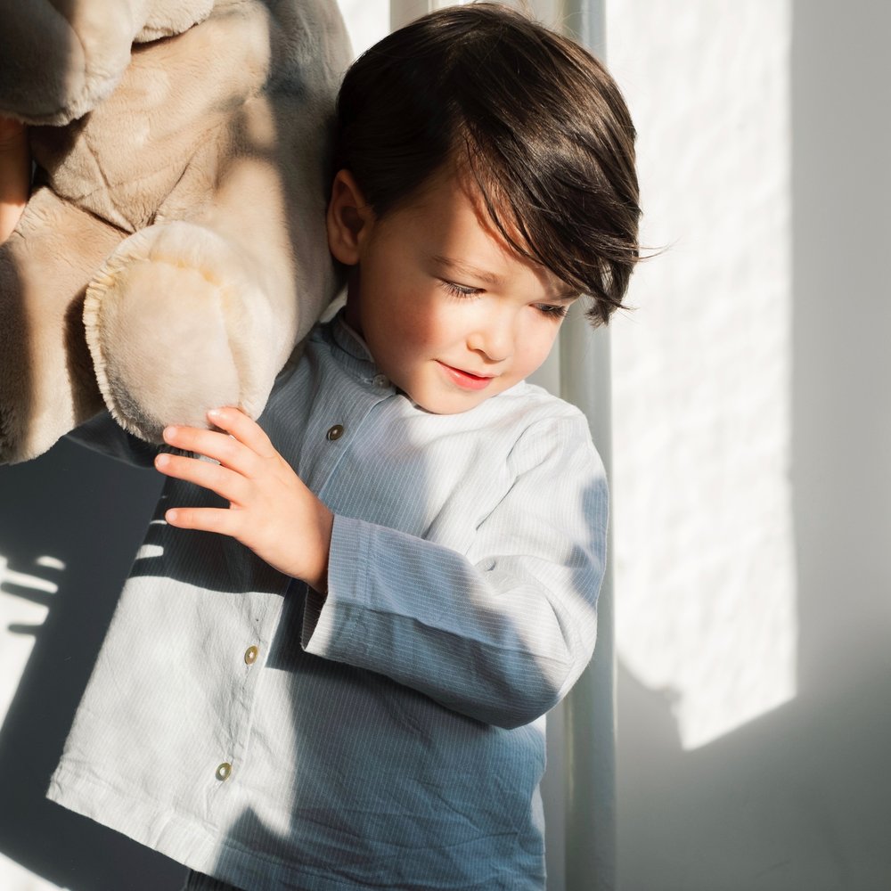 Basile Mandarin Collar Pajamas