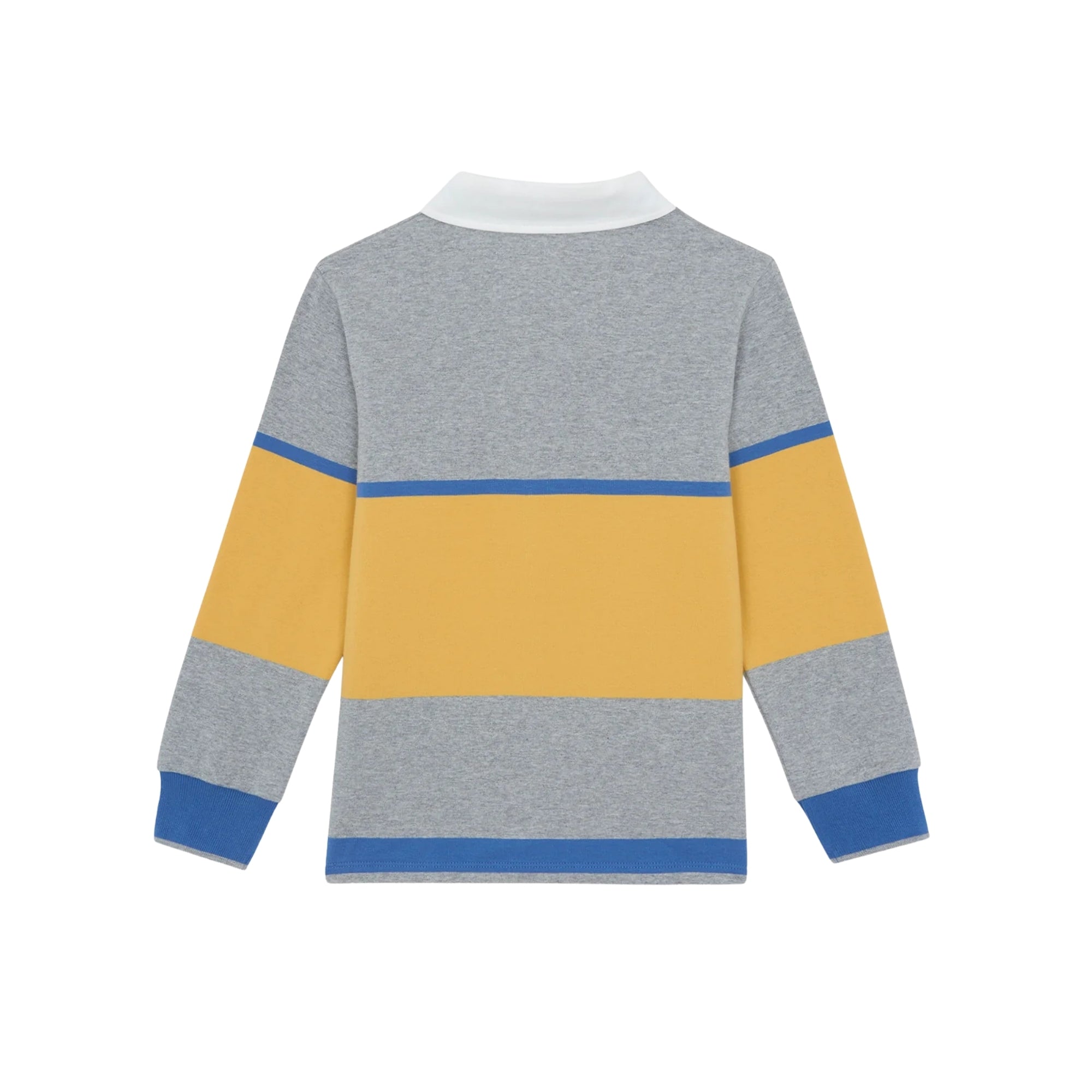 Chest Embroidered Polo T-shirt | Grey