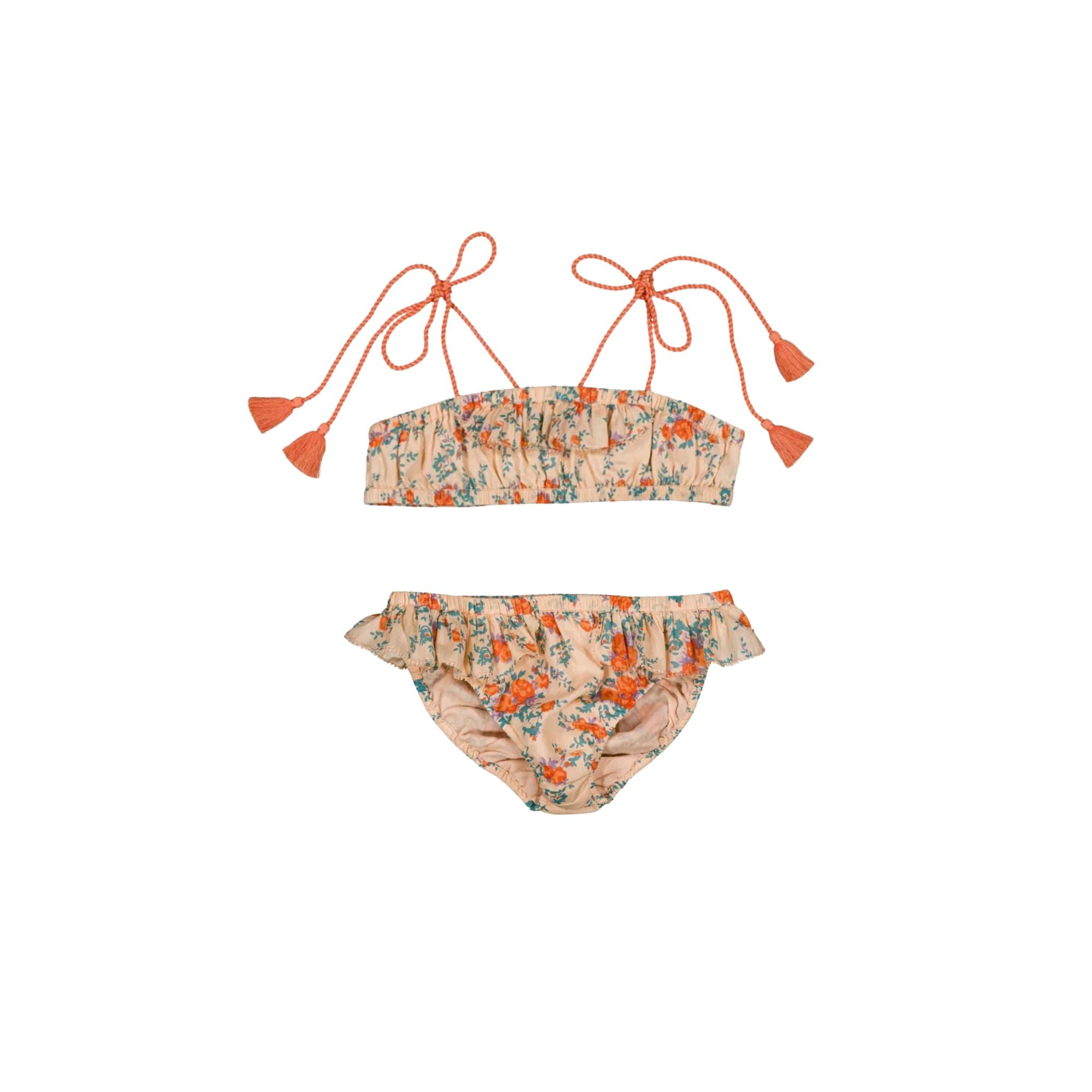 Vague Swimsuit | Nude Orange