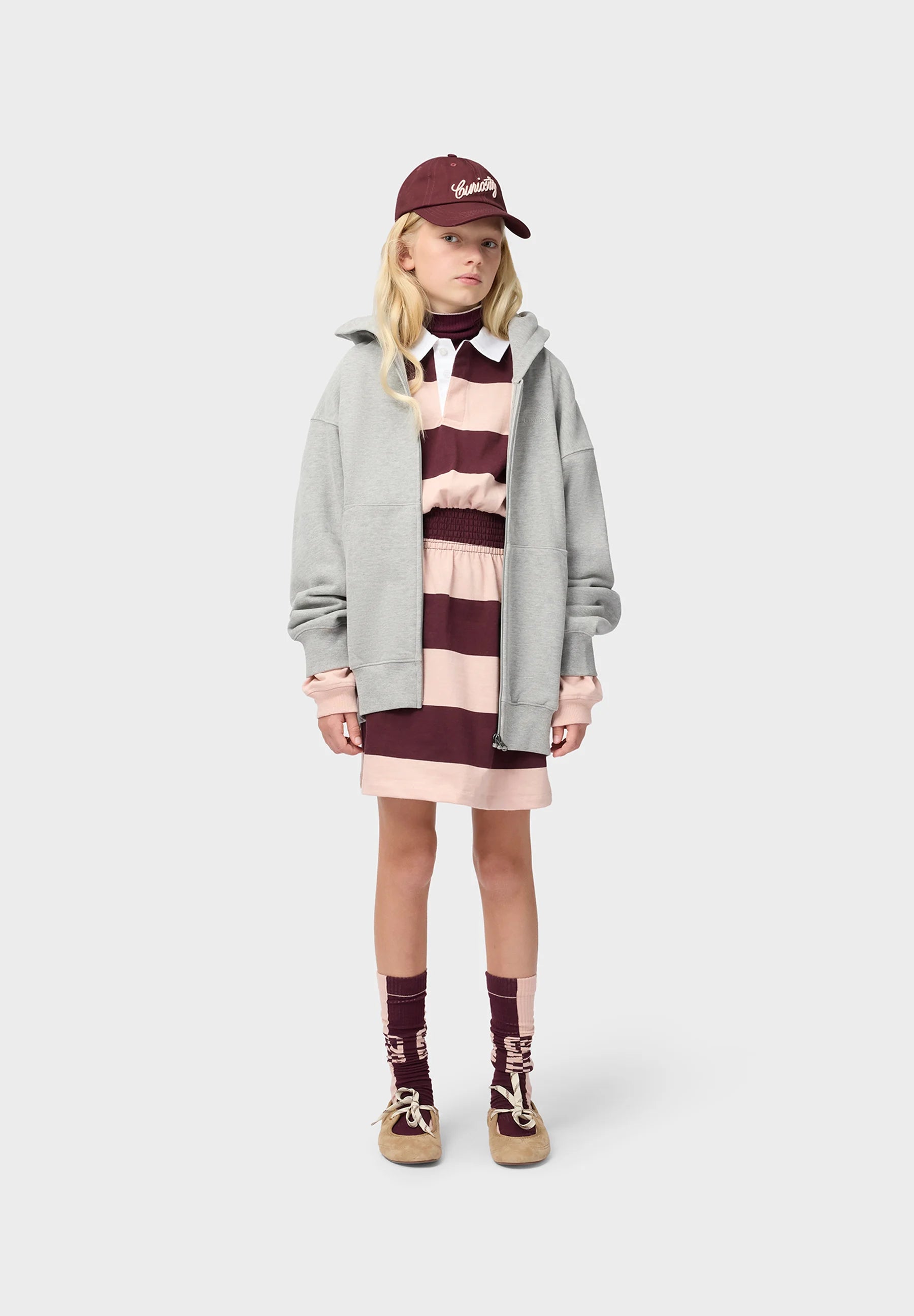 Marley Hoodie Set | Grey Melange