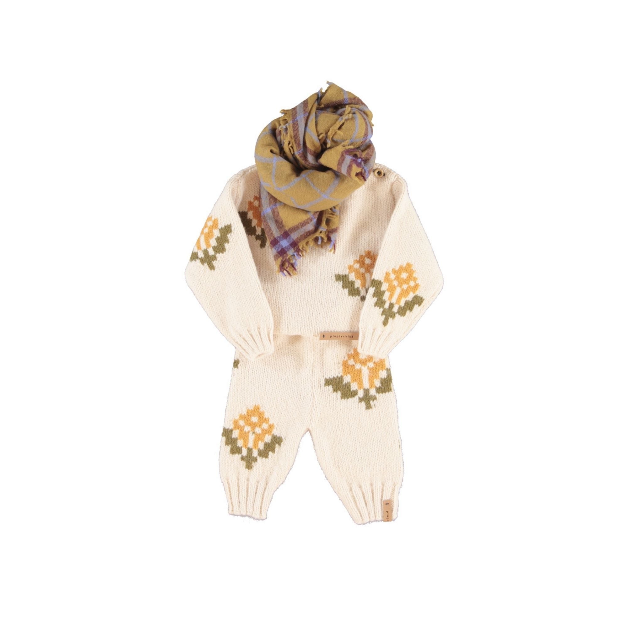Knitted Baby Set | Ecru