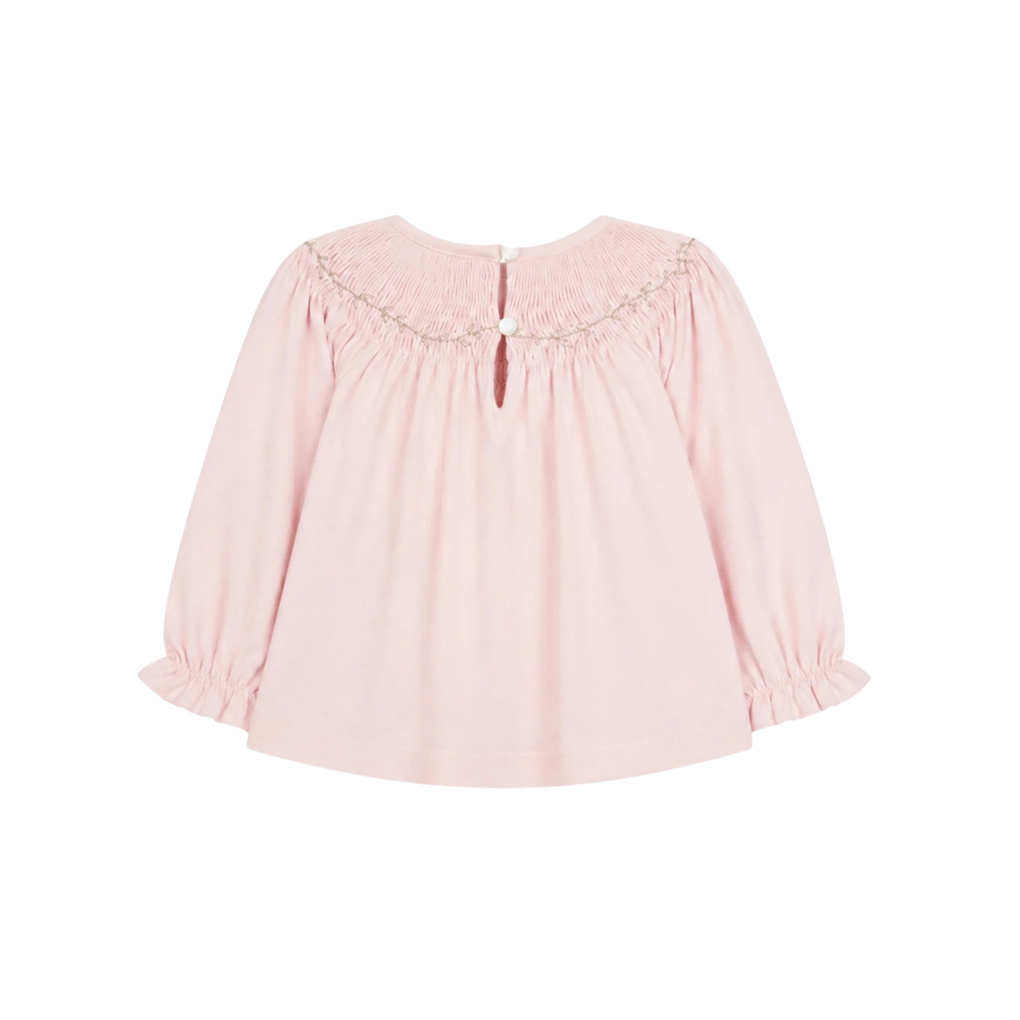 Smock Blouse | Blush Pink