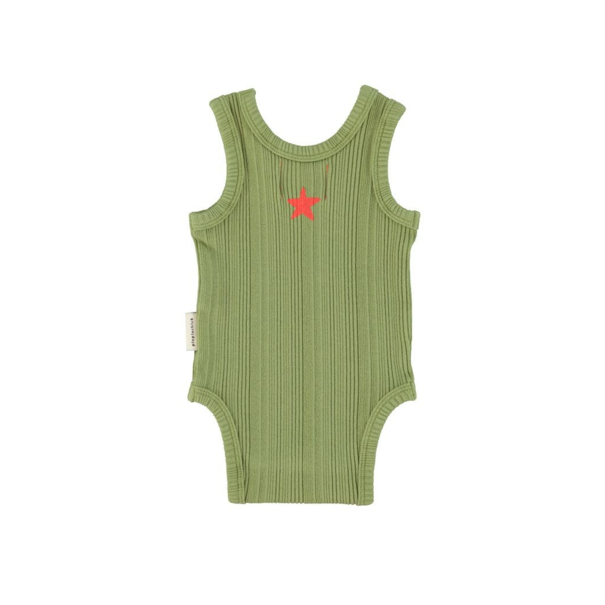 Ice Cream Print Bodysuit | Olive
