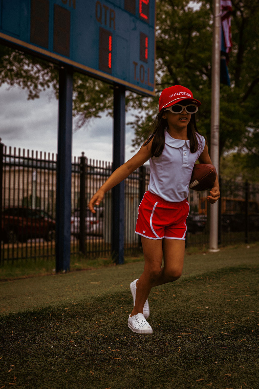 Girls Super Short | Red