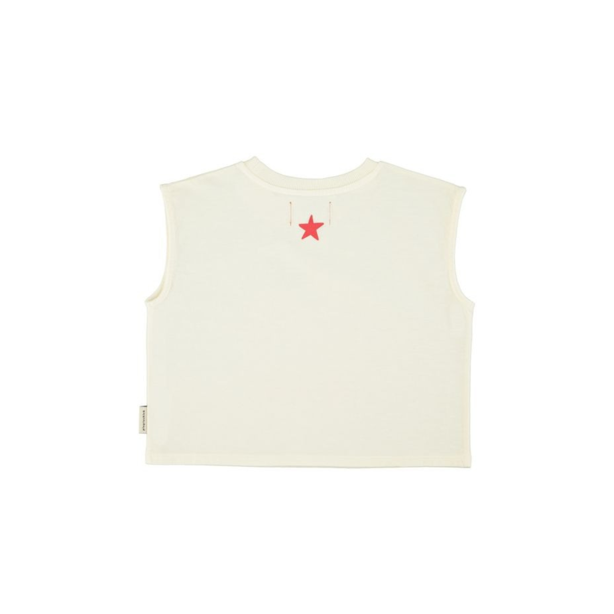 Apple Print T-Shirt | Ecru