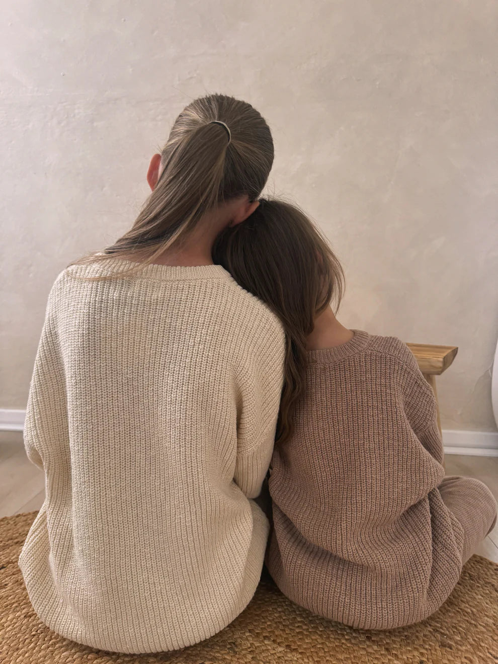 Teddy Jumper Set | Beige