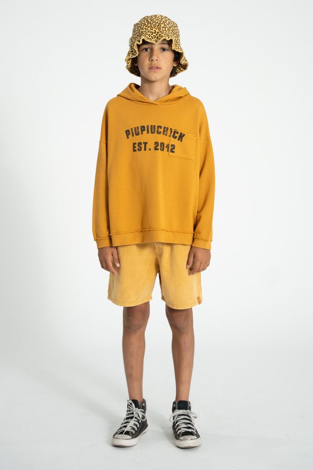 Animal Print Hat | Mustard