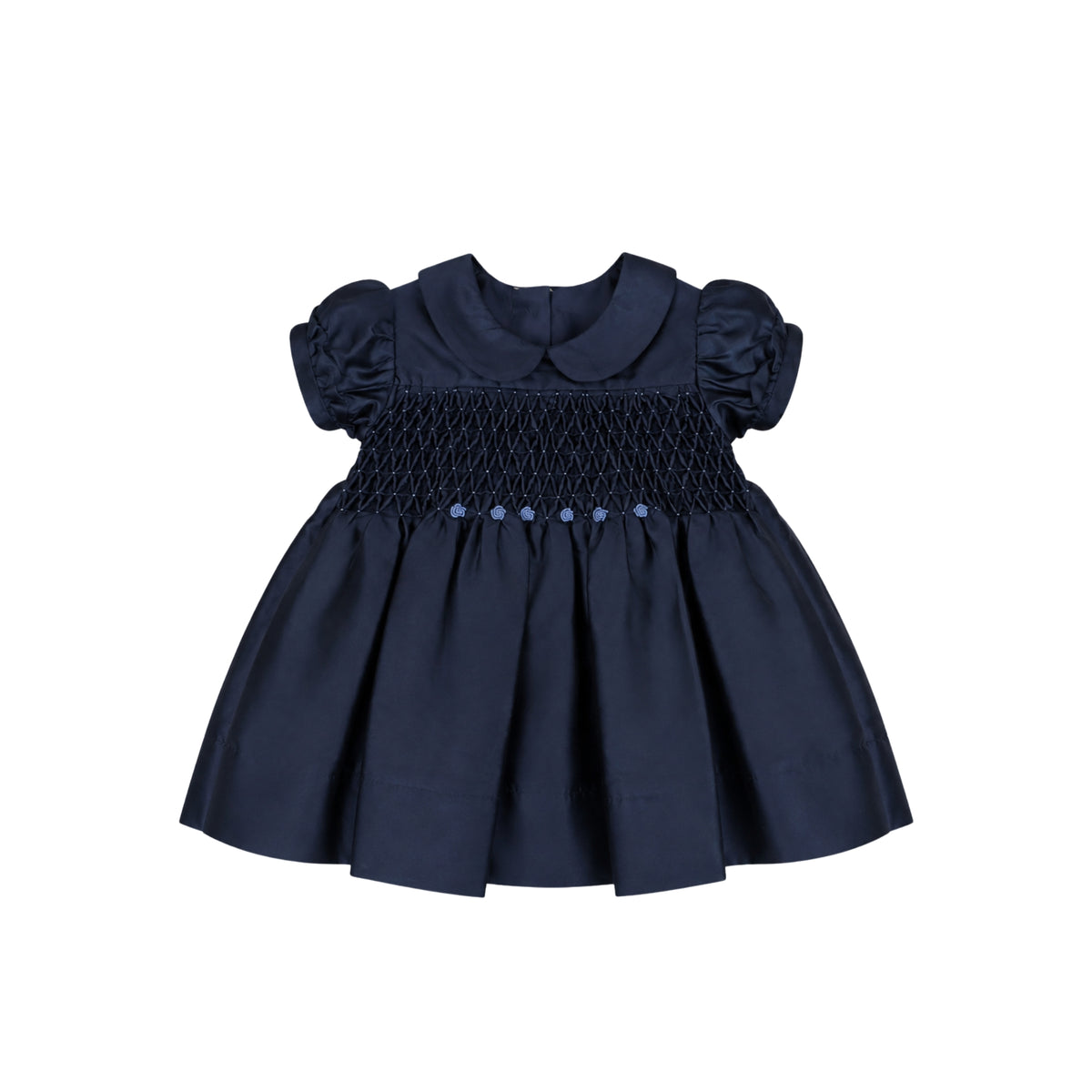 Ca'Dario Silk Dress | Shantung Blue
