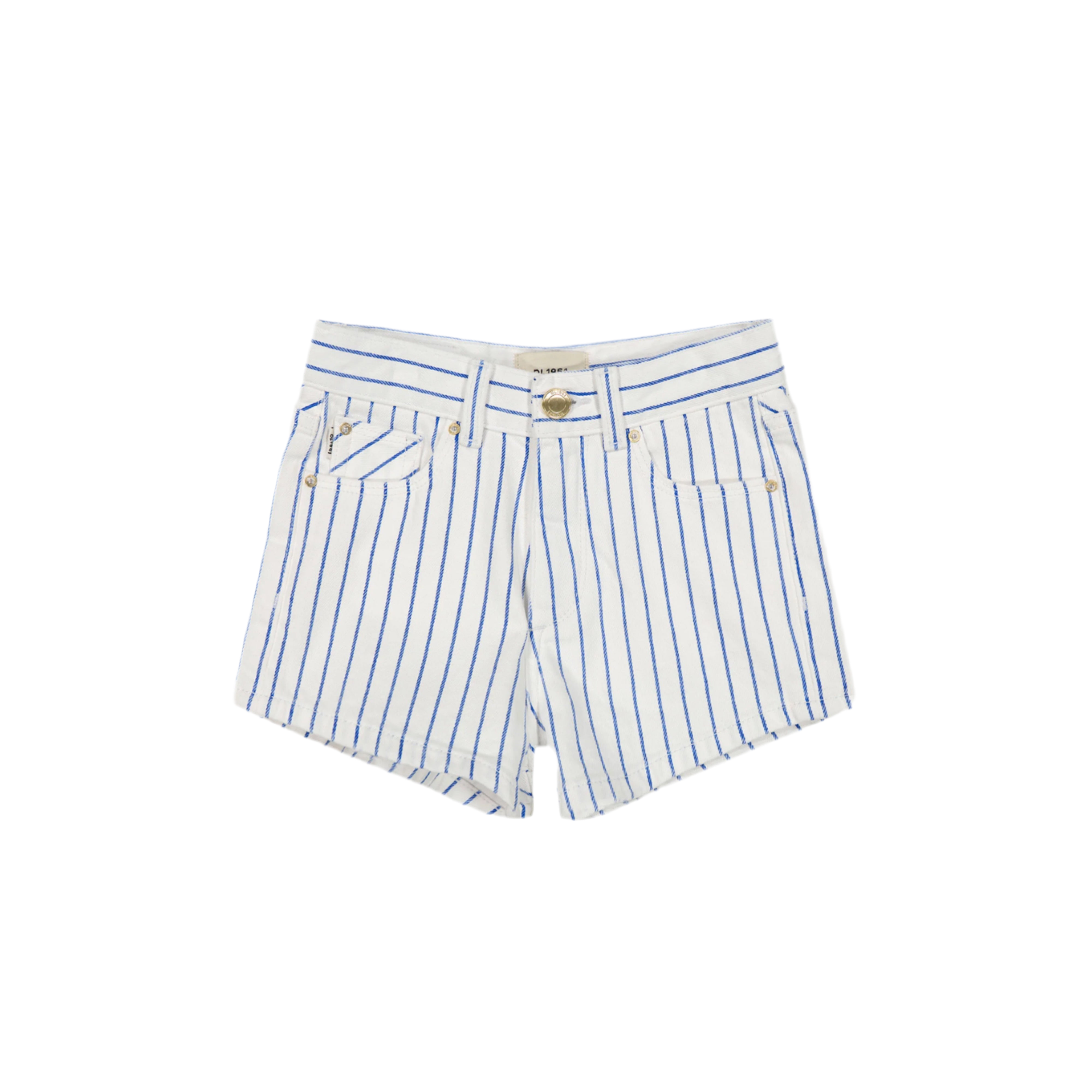 Lucy Shorts High Rise | Nautical Stripe