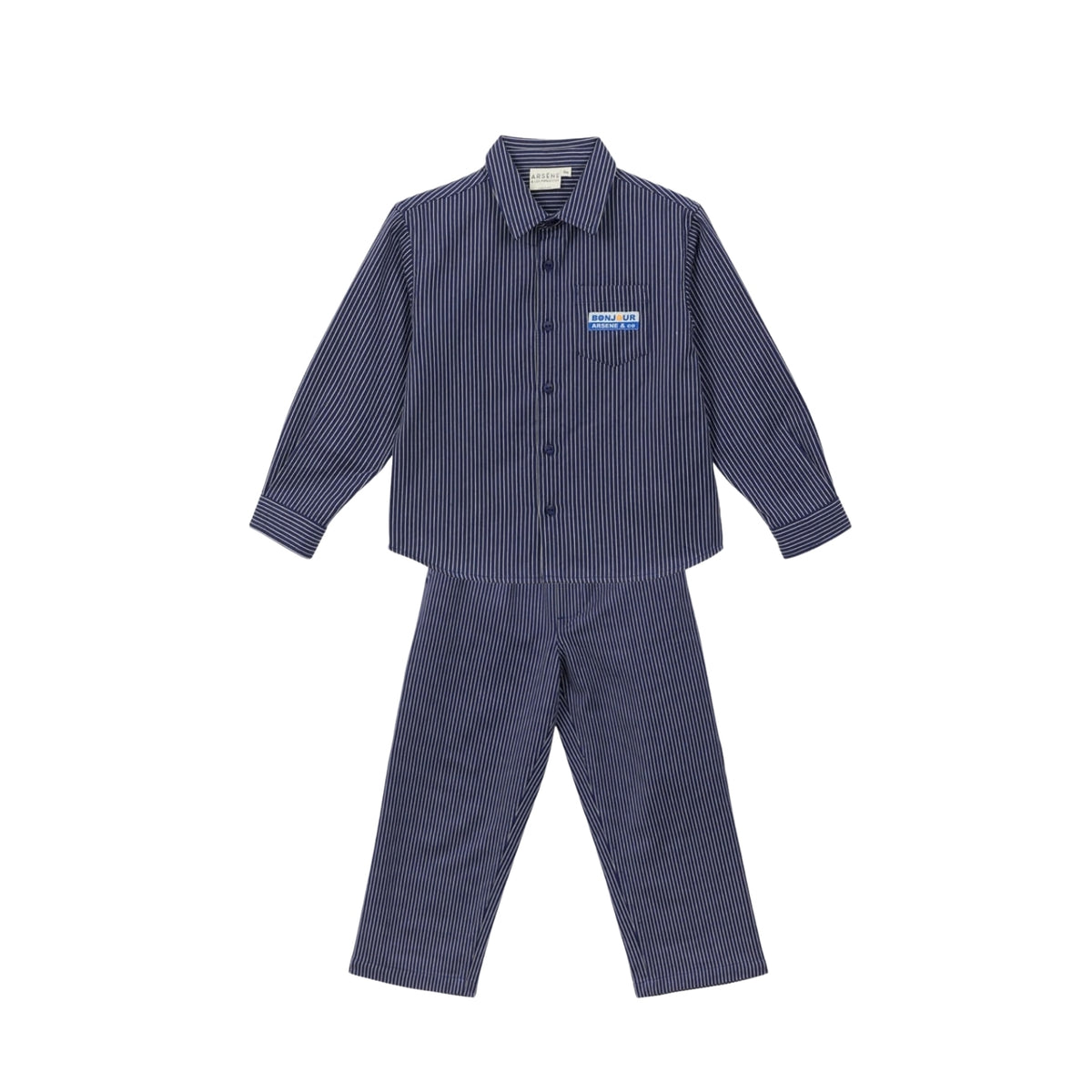 Striped Set | Marine