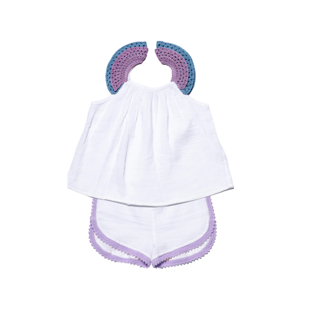 Iris Crochet Set | Lilac