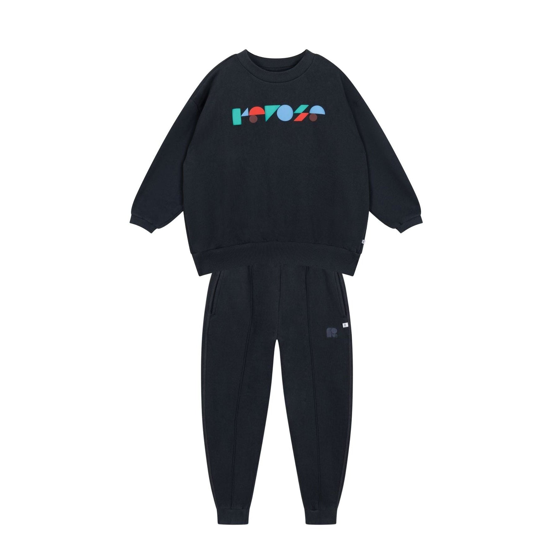 Sweatshirt Set | Moonless Night Black