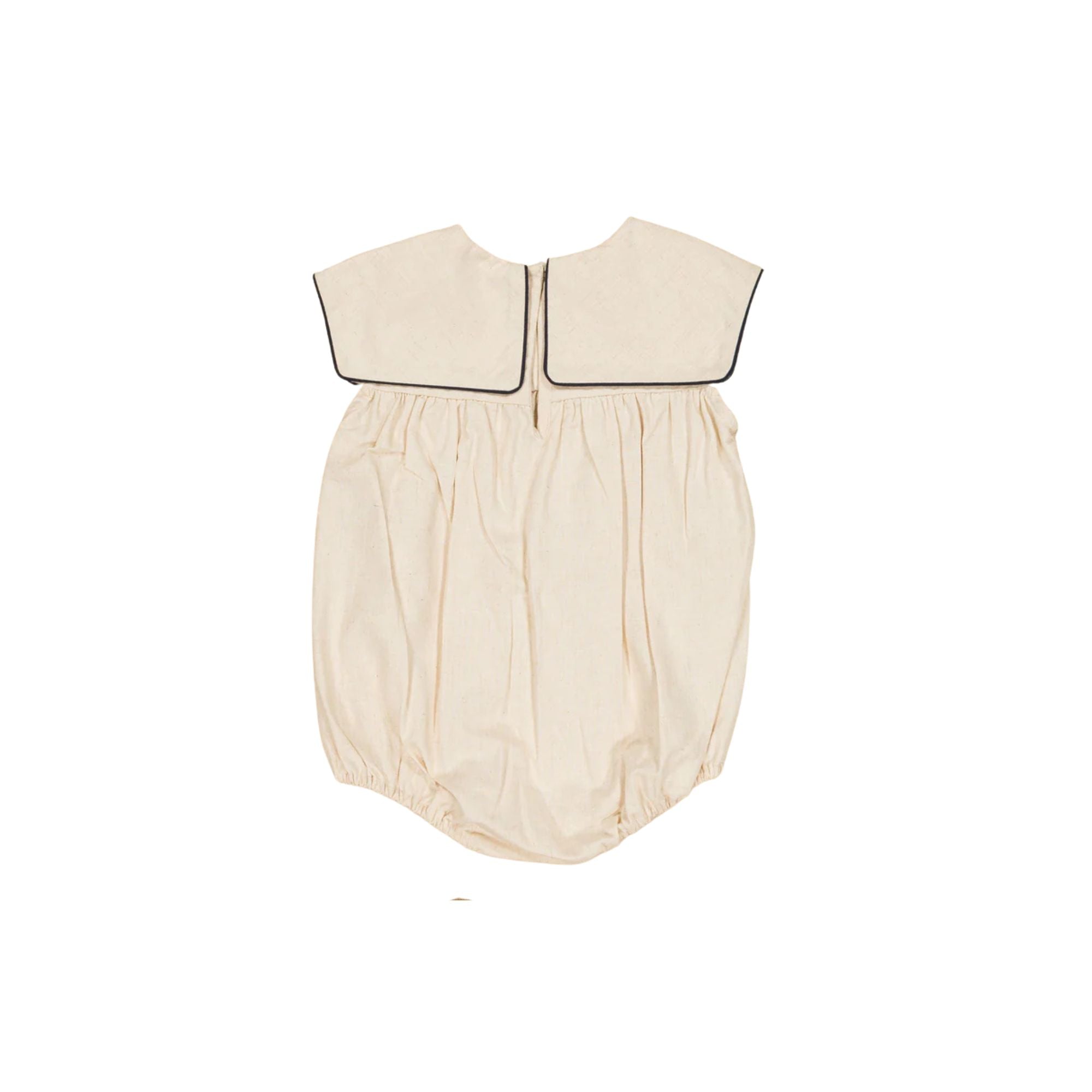 Linen Romper | Ecru