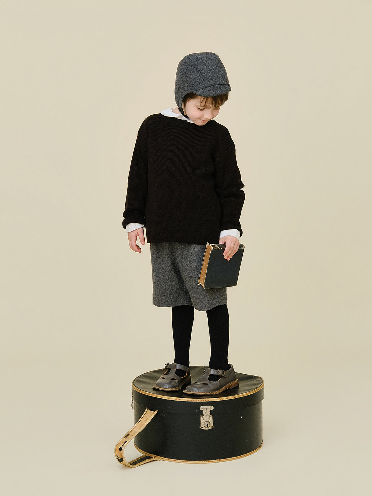 Flabby Knit Pullover | Black