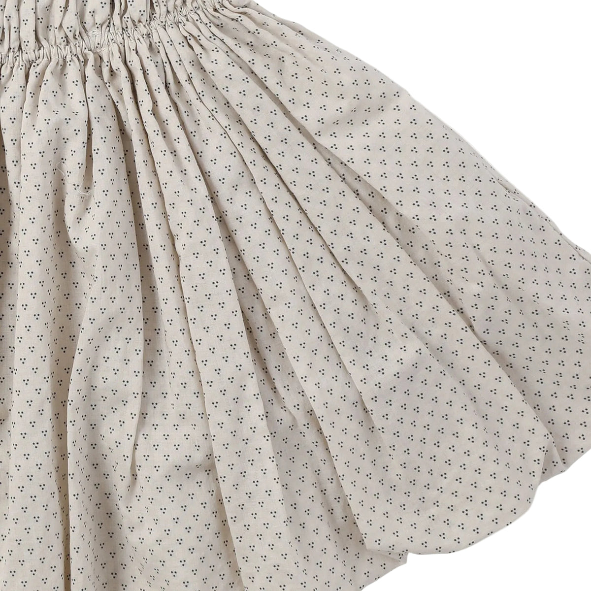 Triple Dot Bustier Blouse | Ecru