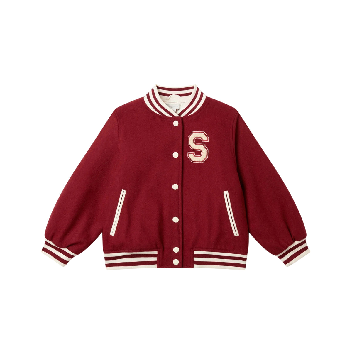 Varsity Jacket | Maroon