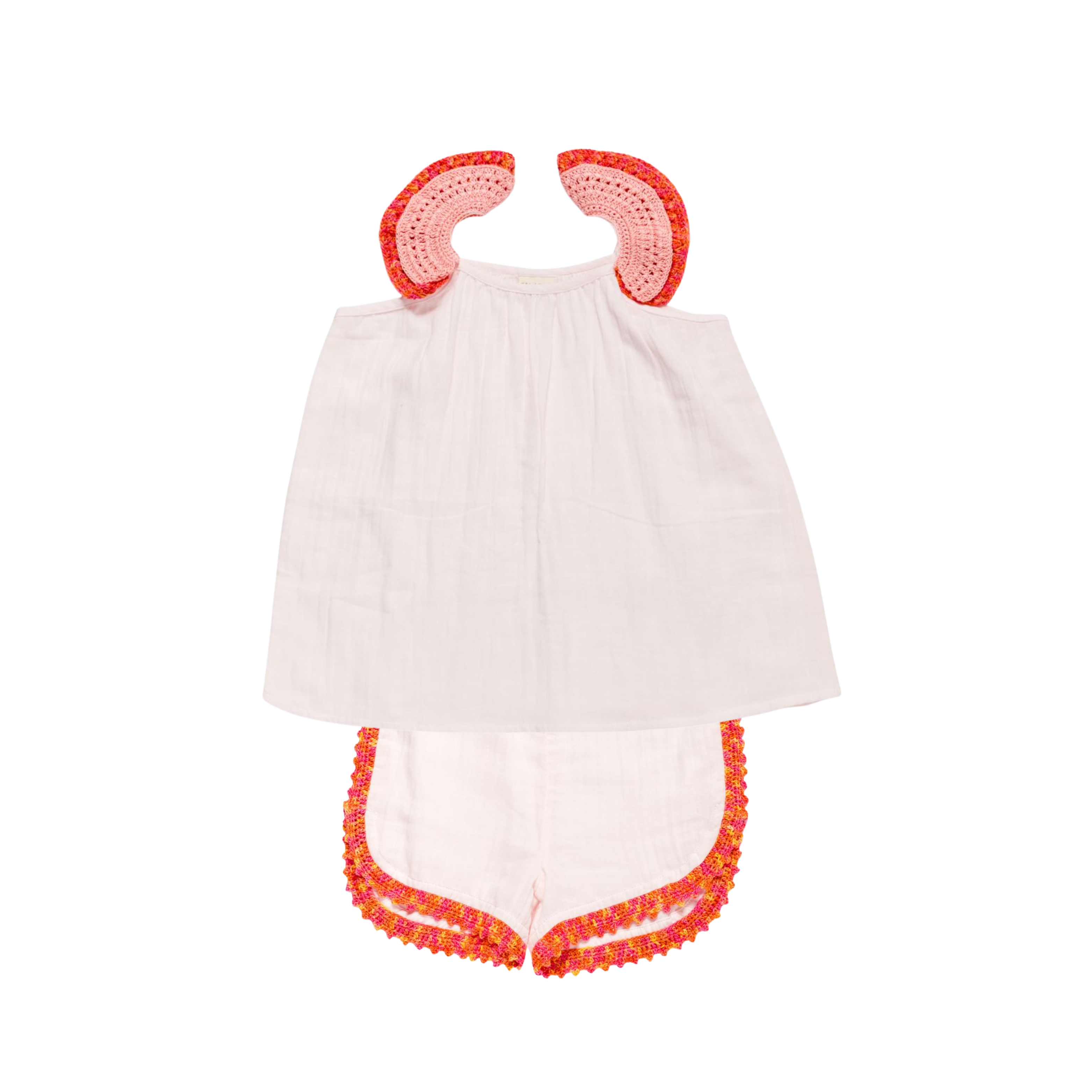 Iris Crochet Set | Pink Sunset