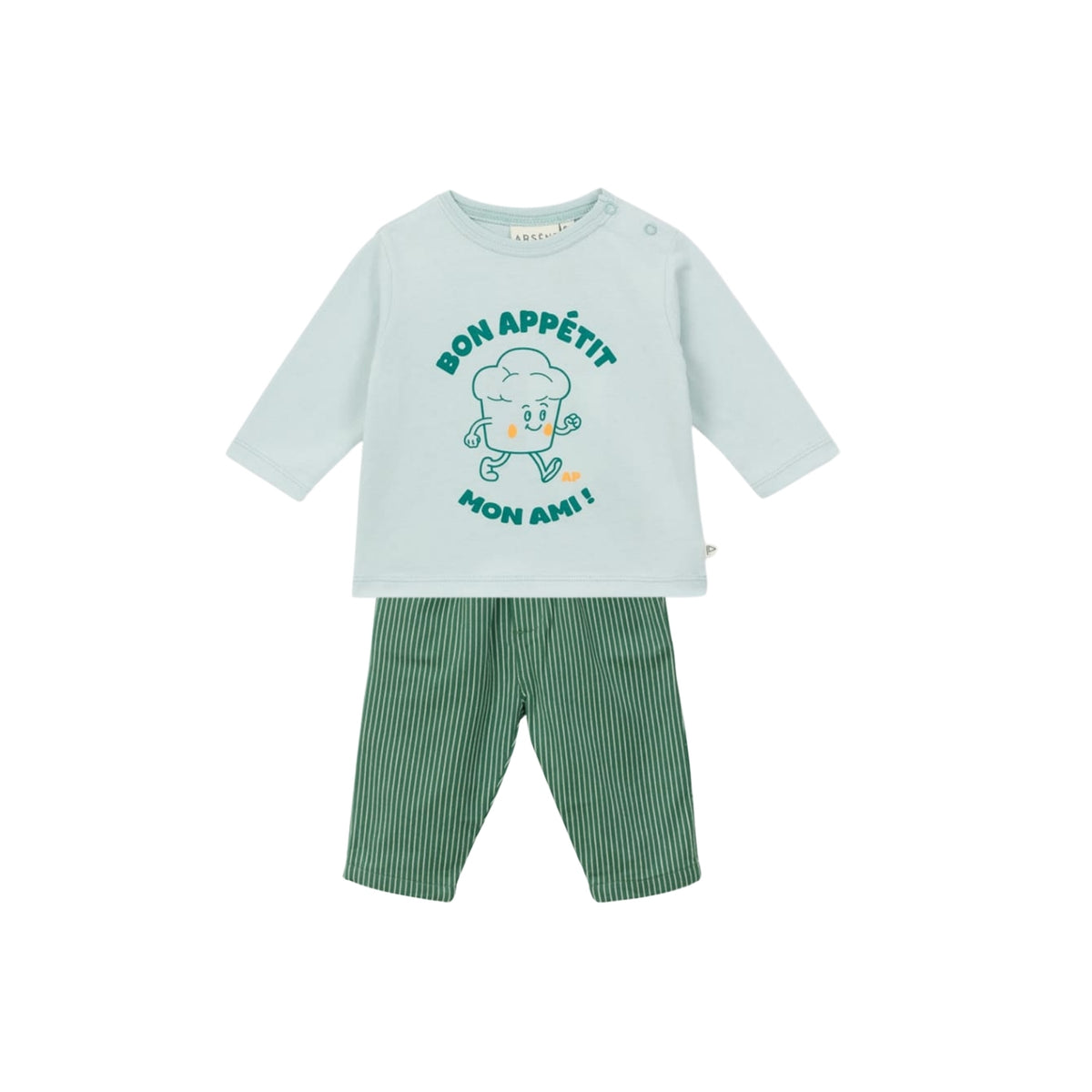 Bon Appétit Baby Set | Ice Vert