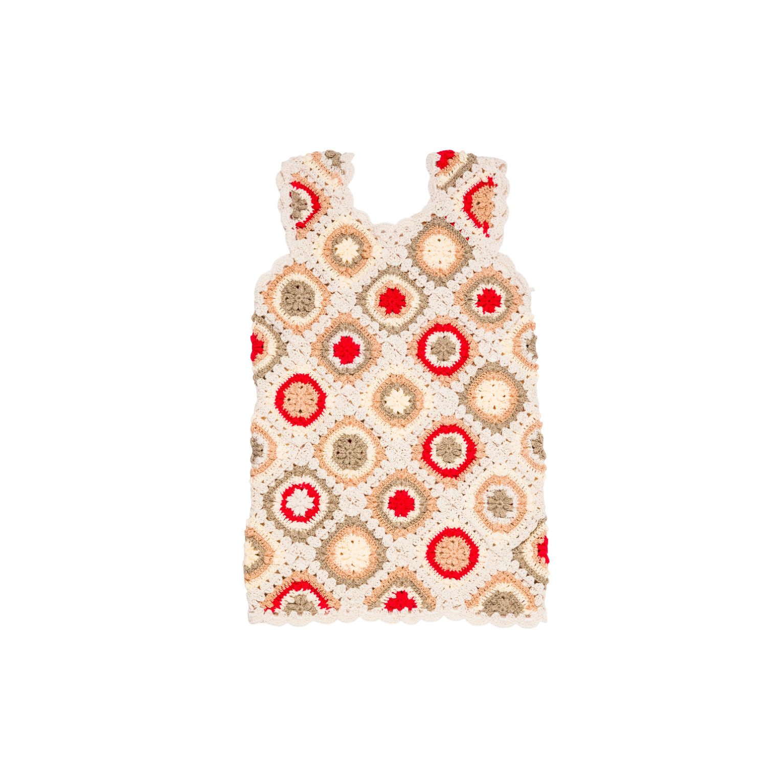 Anna Dress | Beige Combo