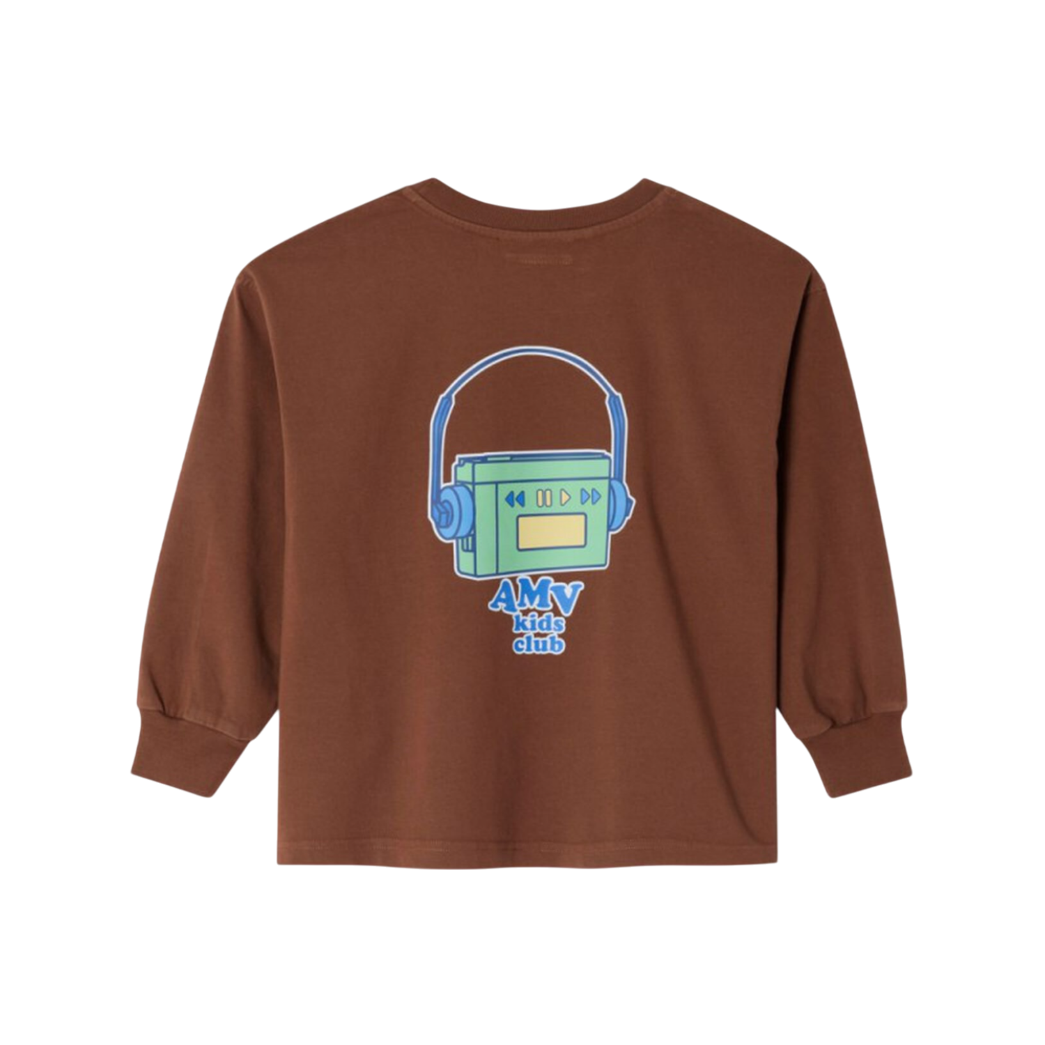 Fizvalley Long Sleeve T-Shirt | Vintage Walnut