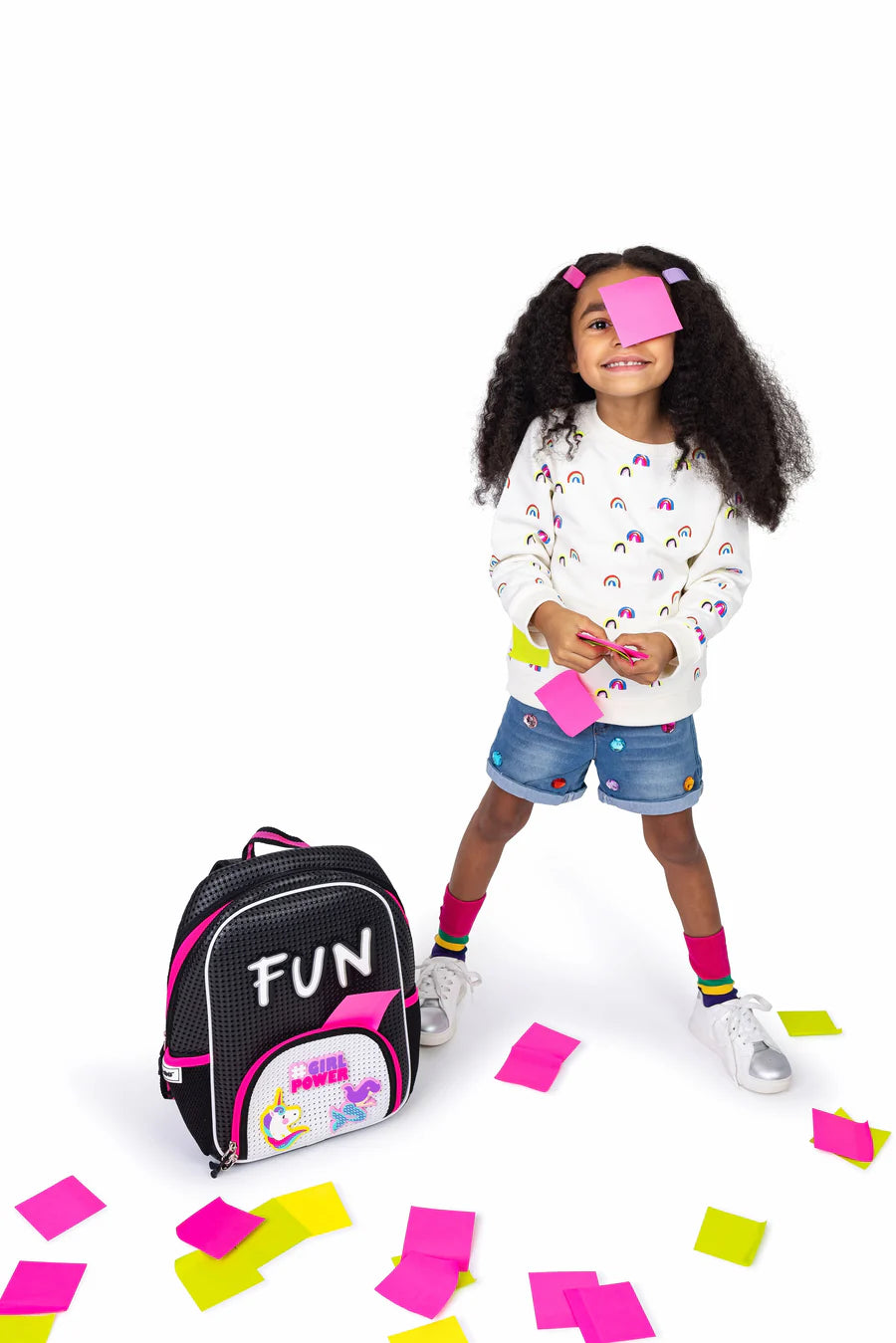 Little Mini Backpack | Neon Pink