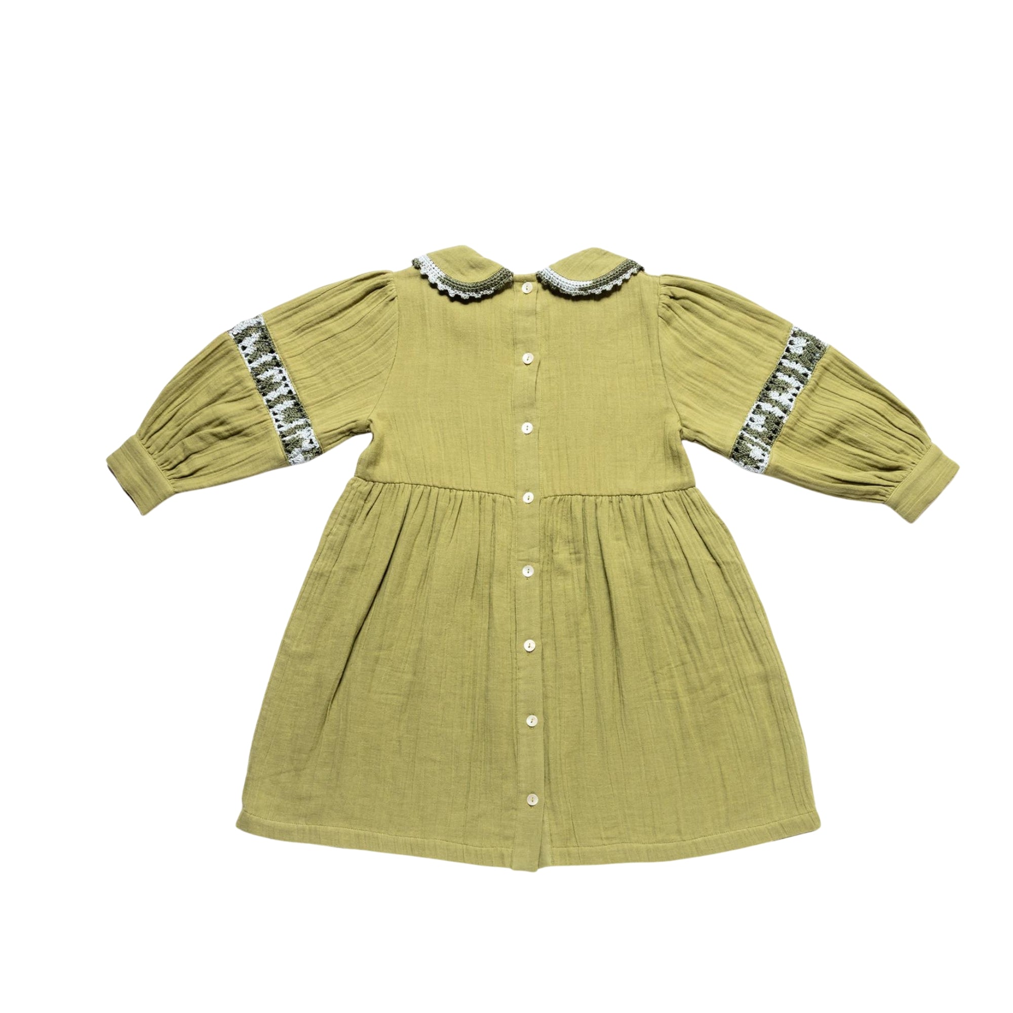 Kennedy Muslin Dress | Olive