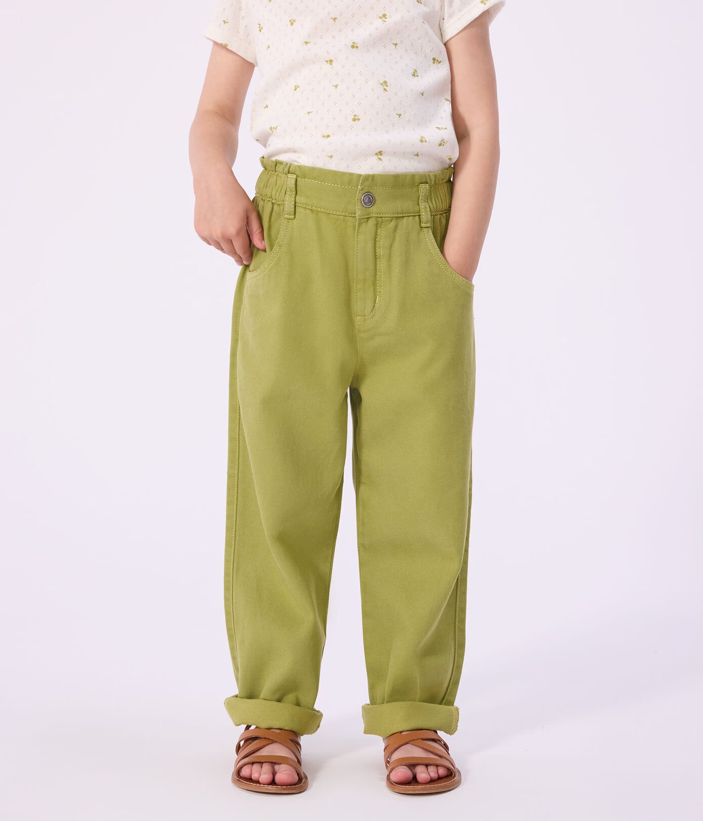 Cotton Trousers | Green