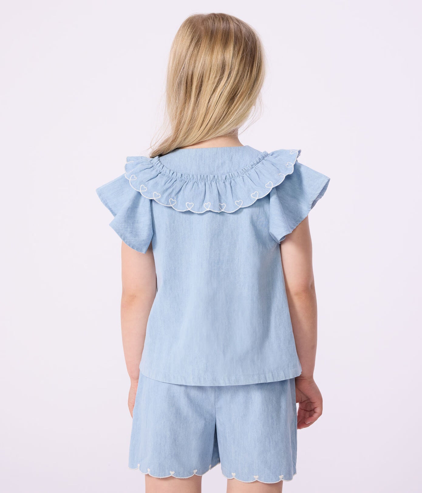 Cotton Shorts | Blue