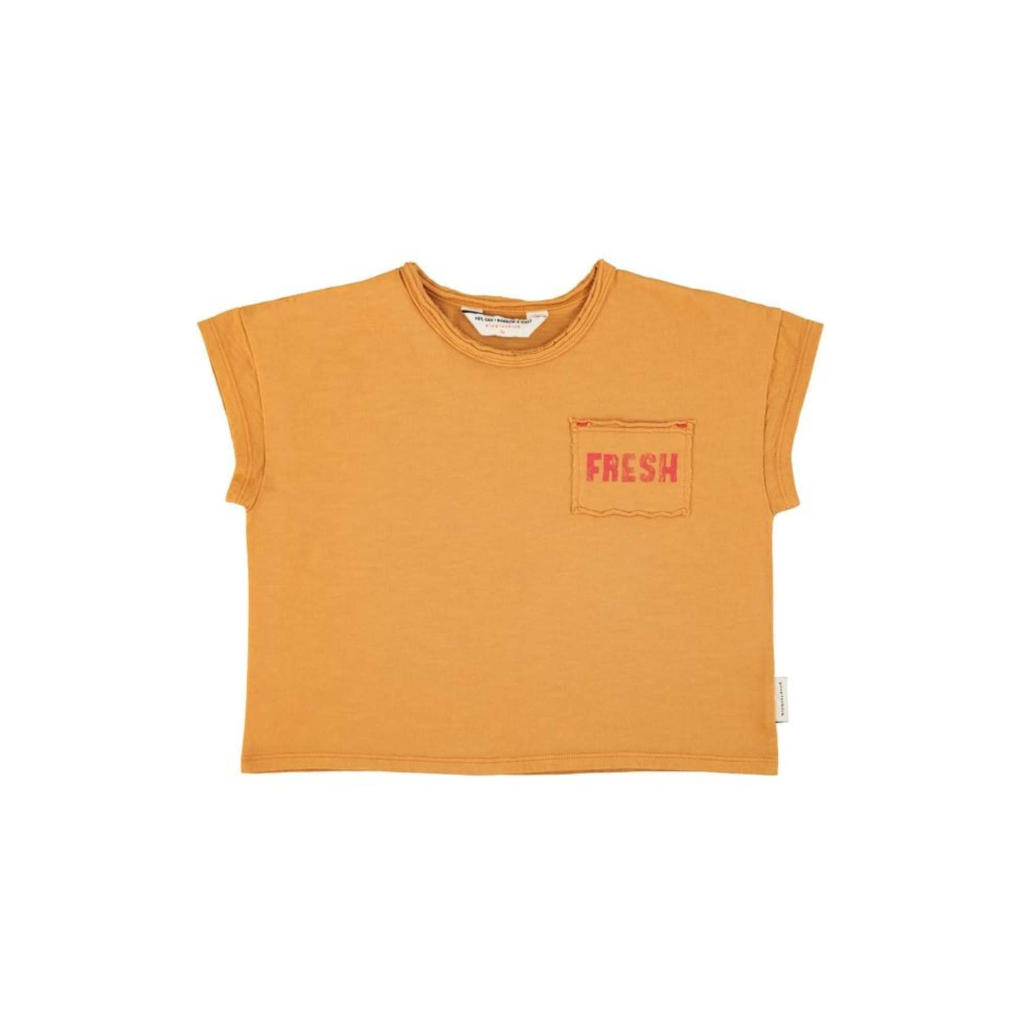 Strawberry Print T-Shirt | Camel