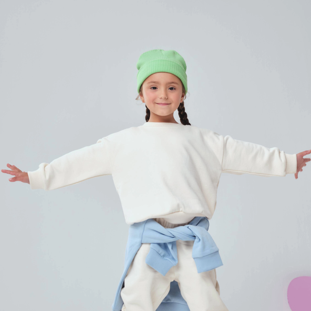 Kids Sweatshirt | White