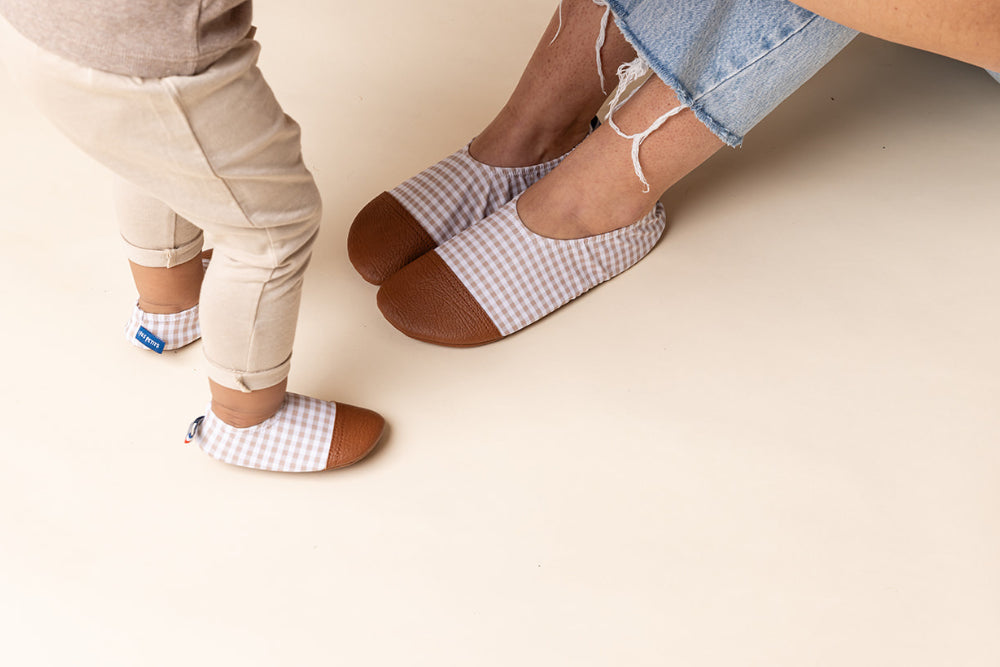 Les Petits Slippers | Gingham