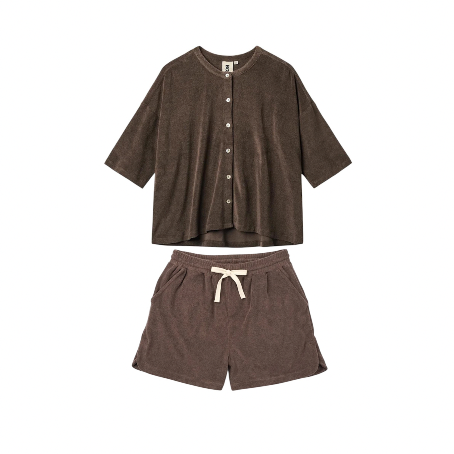 Naram Shirt & Short Set | Solid