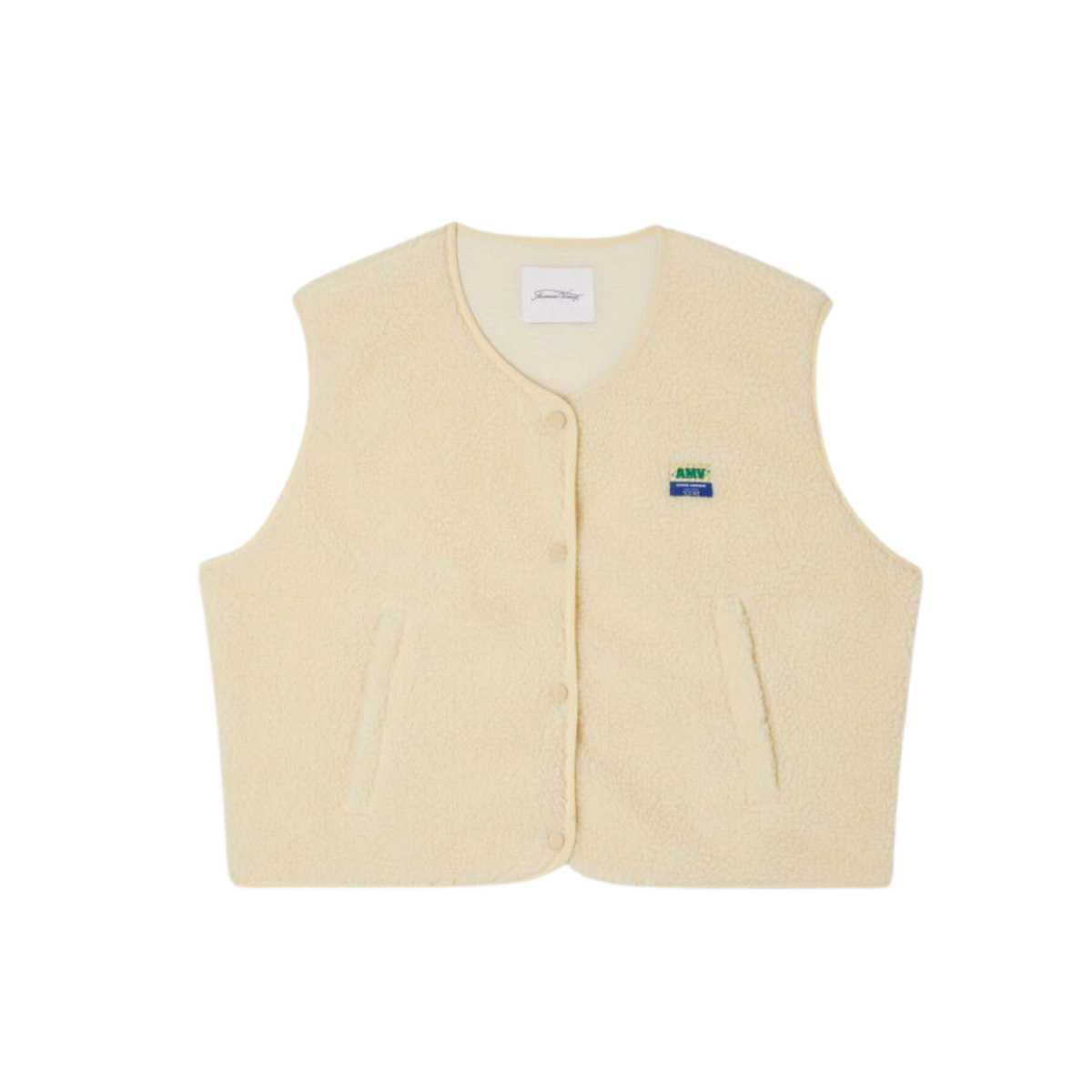 Womens Hoktown Sleeveless Jacket | Ecru