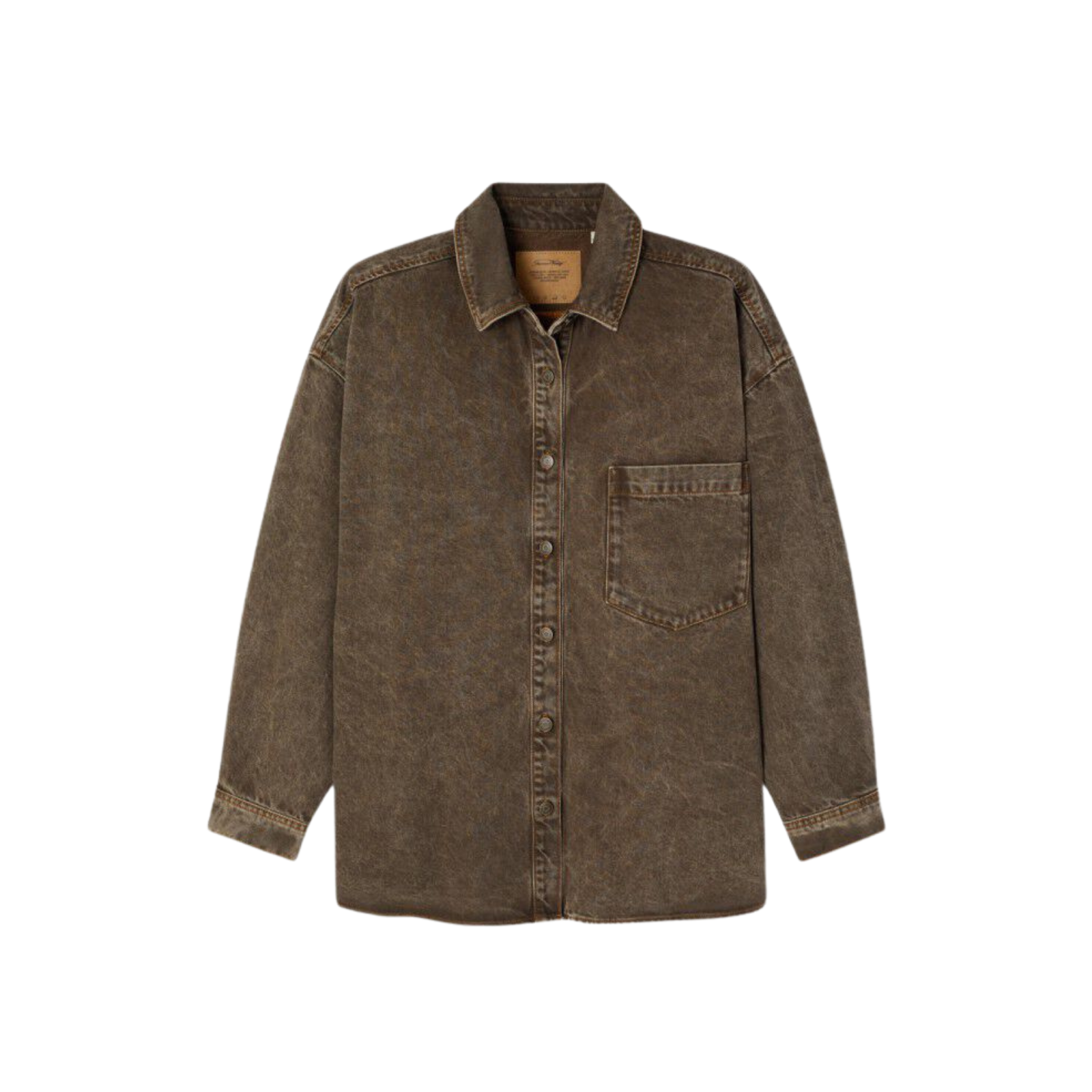 Womens Oshow Shirt | Stone Brown