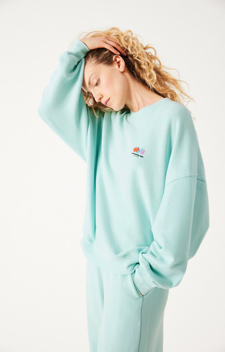 Womens Atubay Sweatshirt | Crystal Green