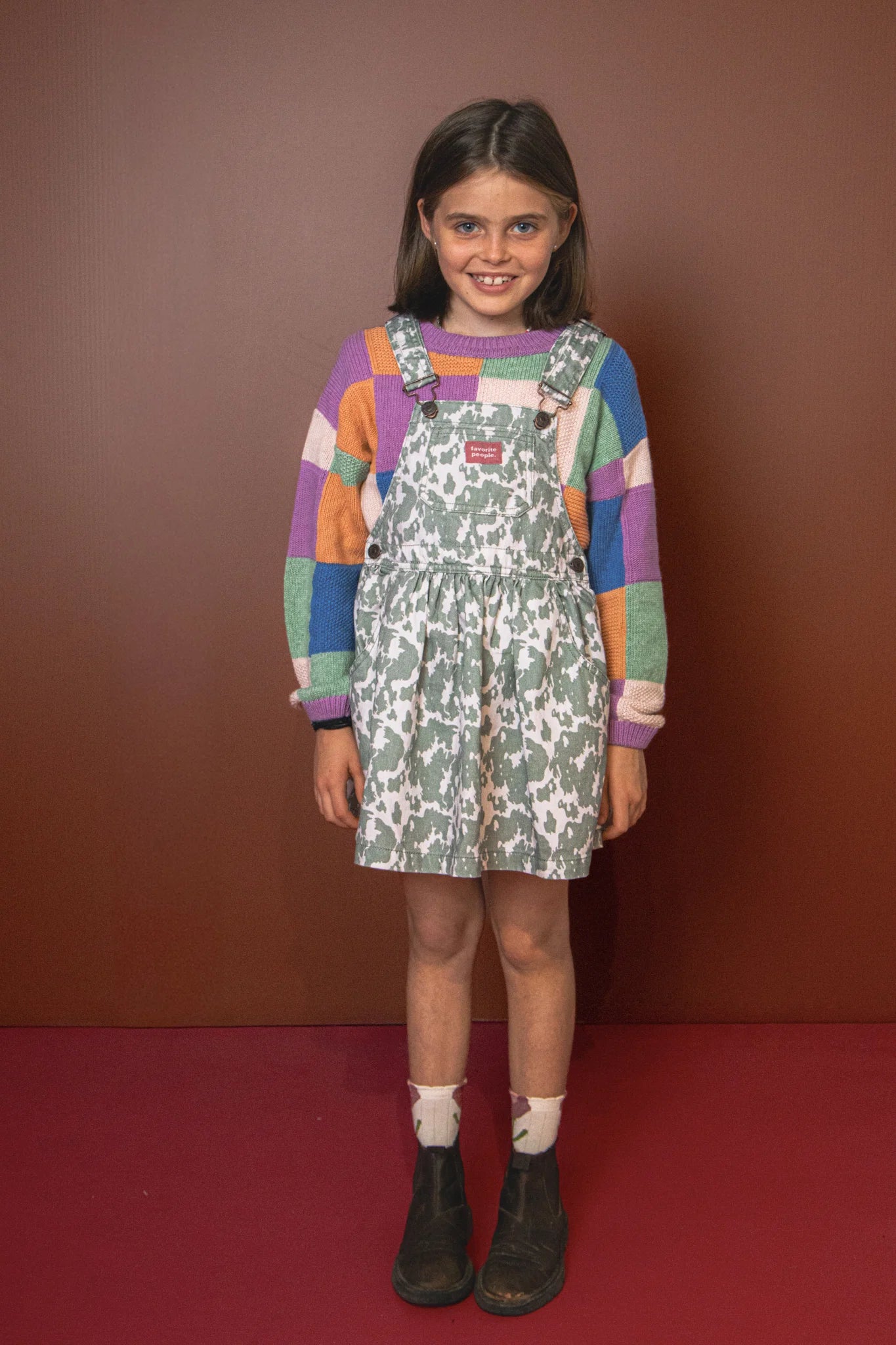 Crush Skirt Overalls