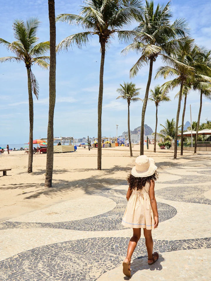 Emilia Hat | Yellow Gingham