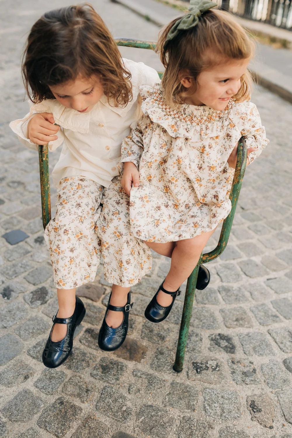 Mary Dress | Floral Velvet