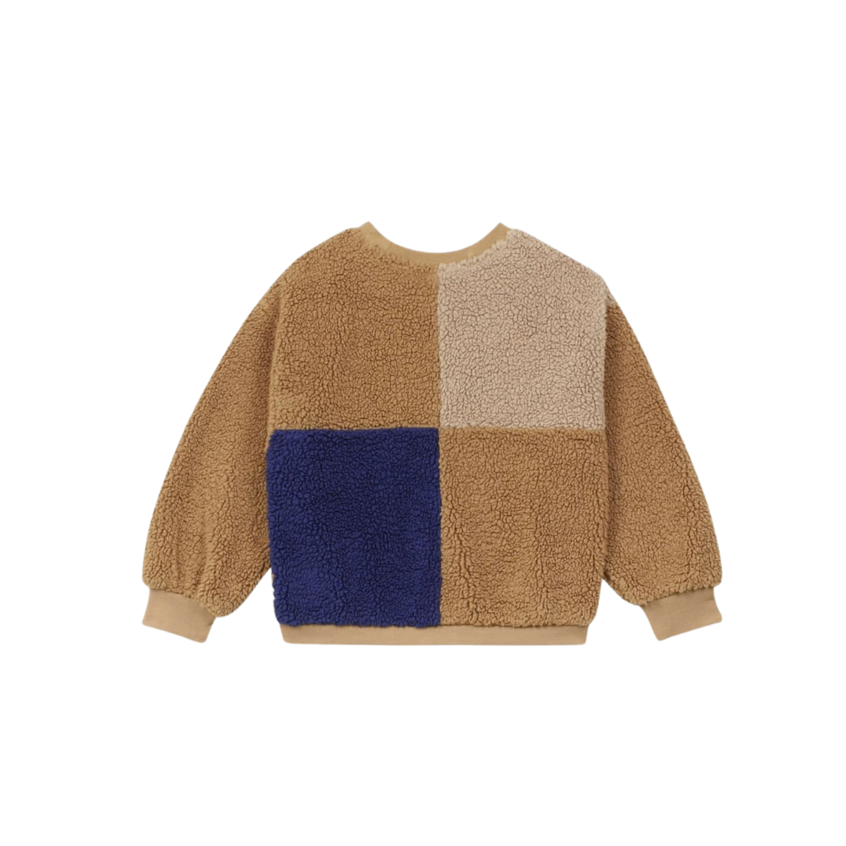 Sherpa Patch Sweatshirt | Camel