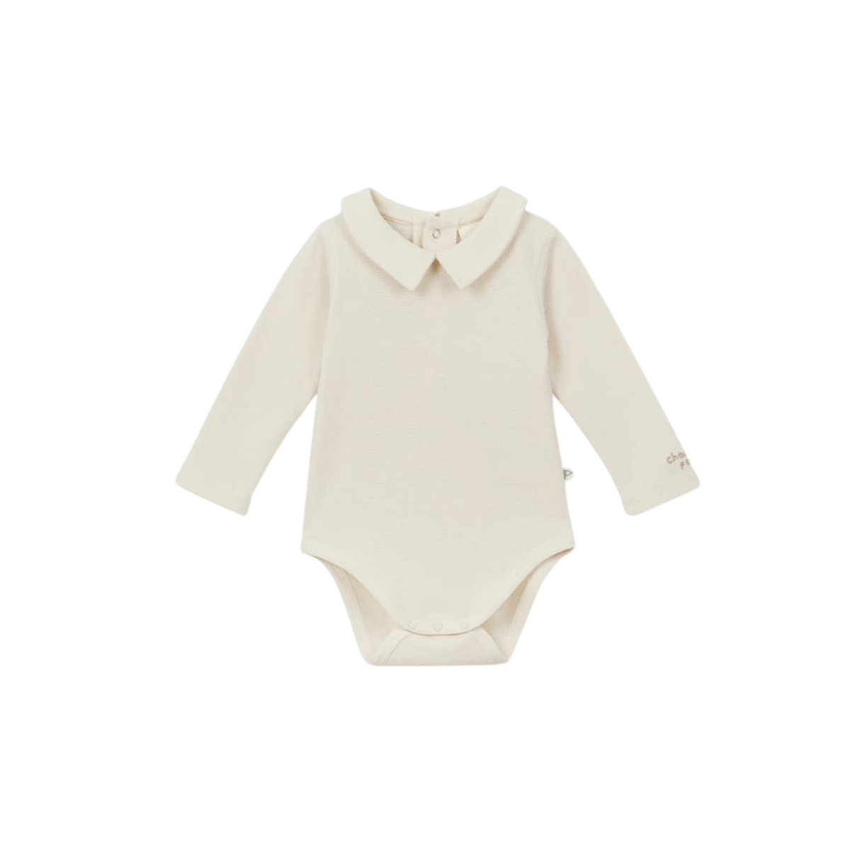 Charm Baby Bodyuit | Chalk