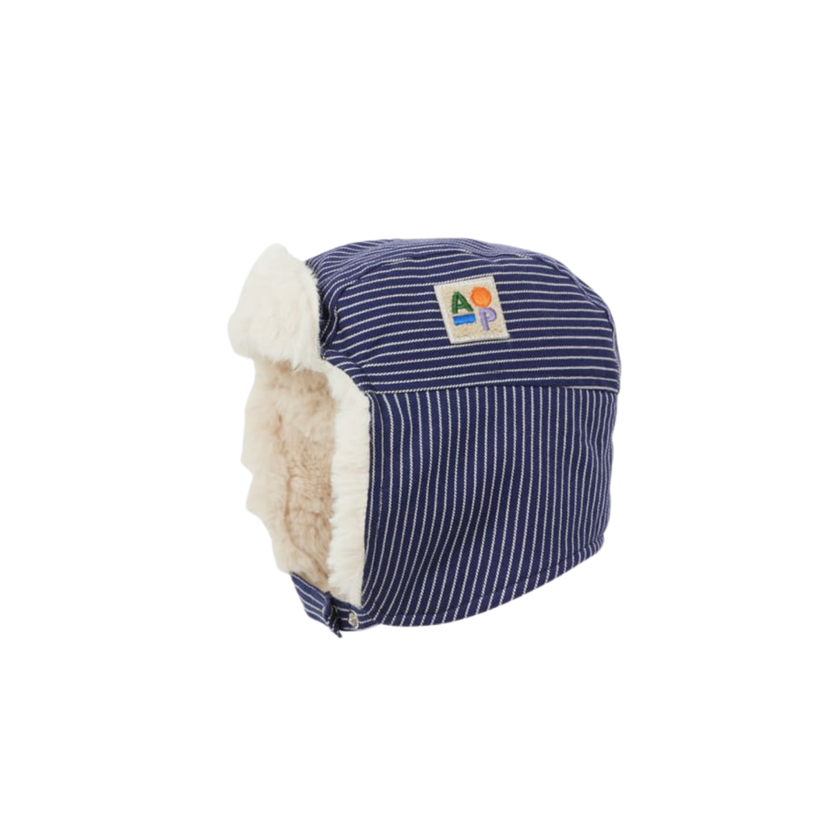 Fur-stretched Hat | Marine