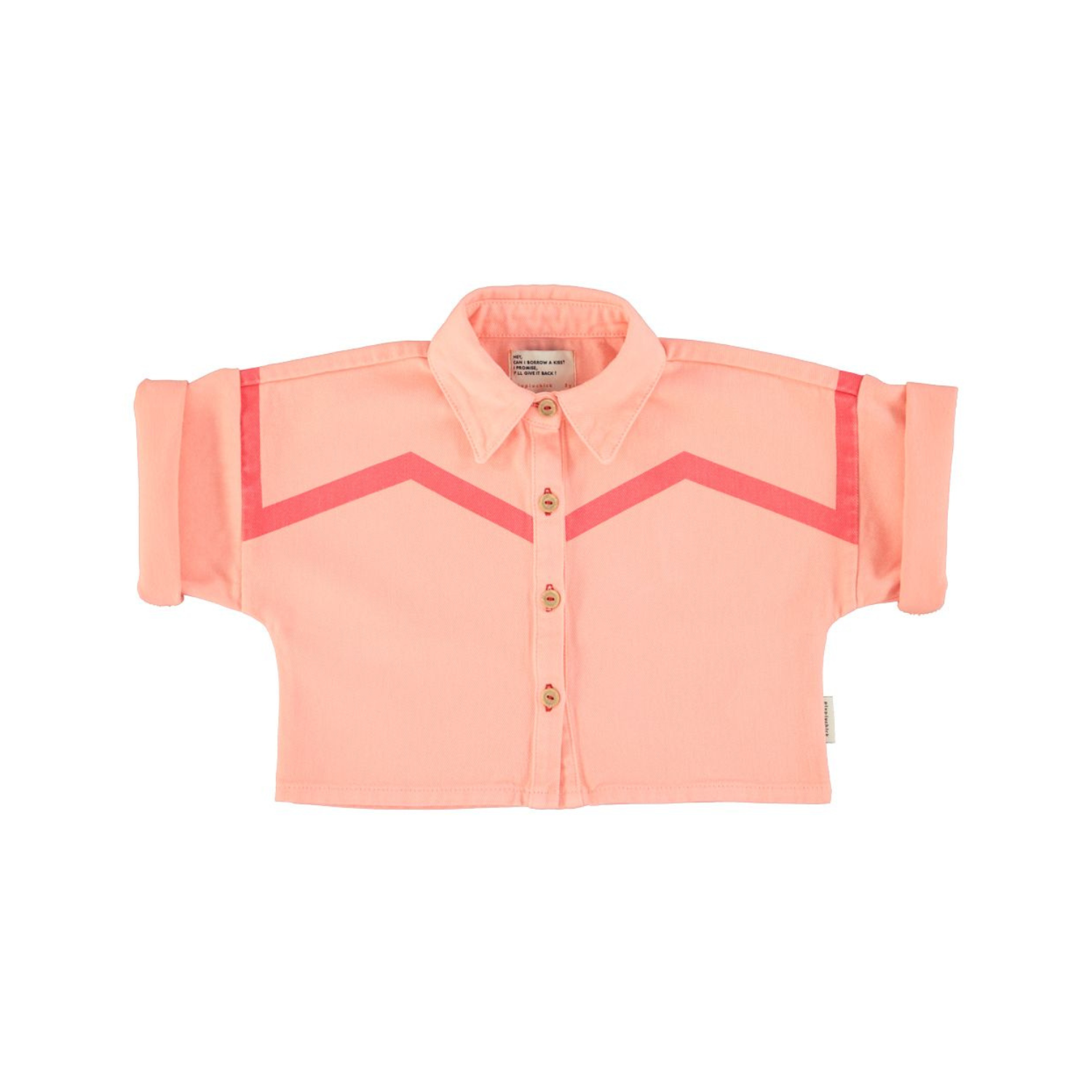 Short Sleeves Jacket | Pink