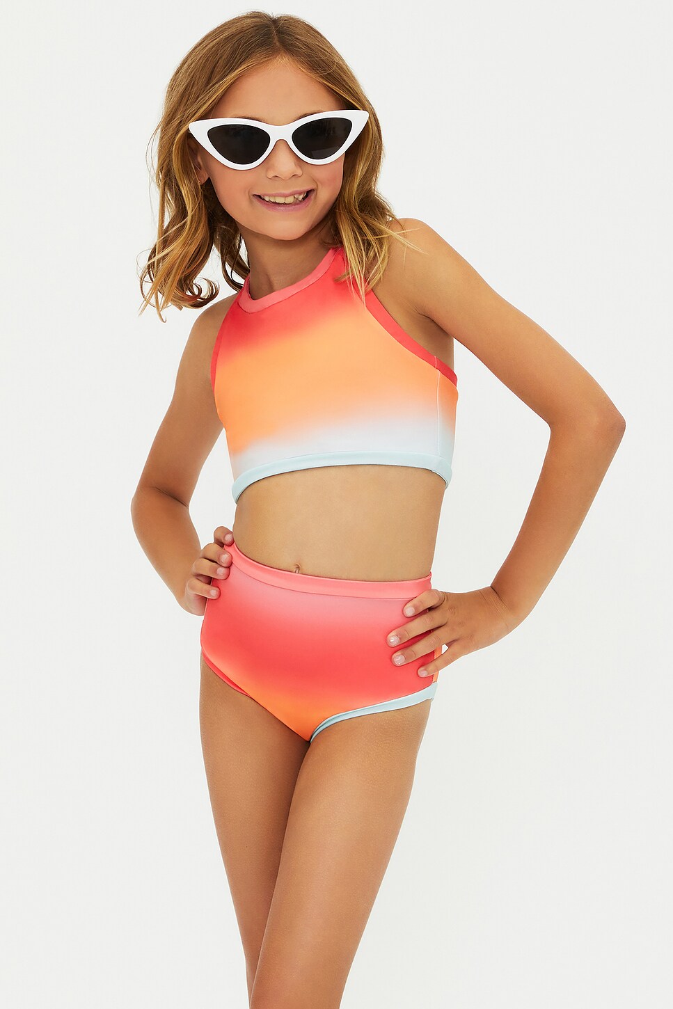 Little Bambi & Janie Set | Guava Jelly Ombre