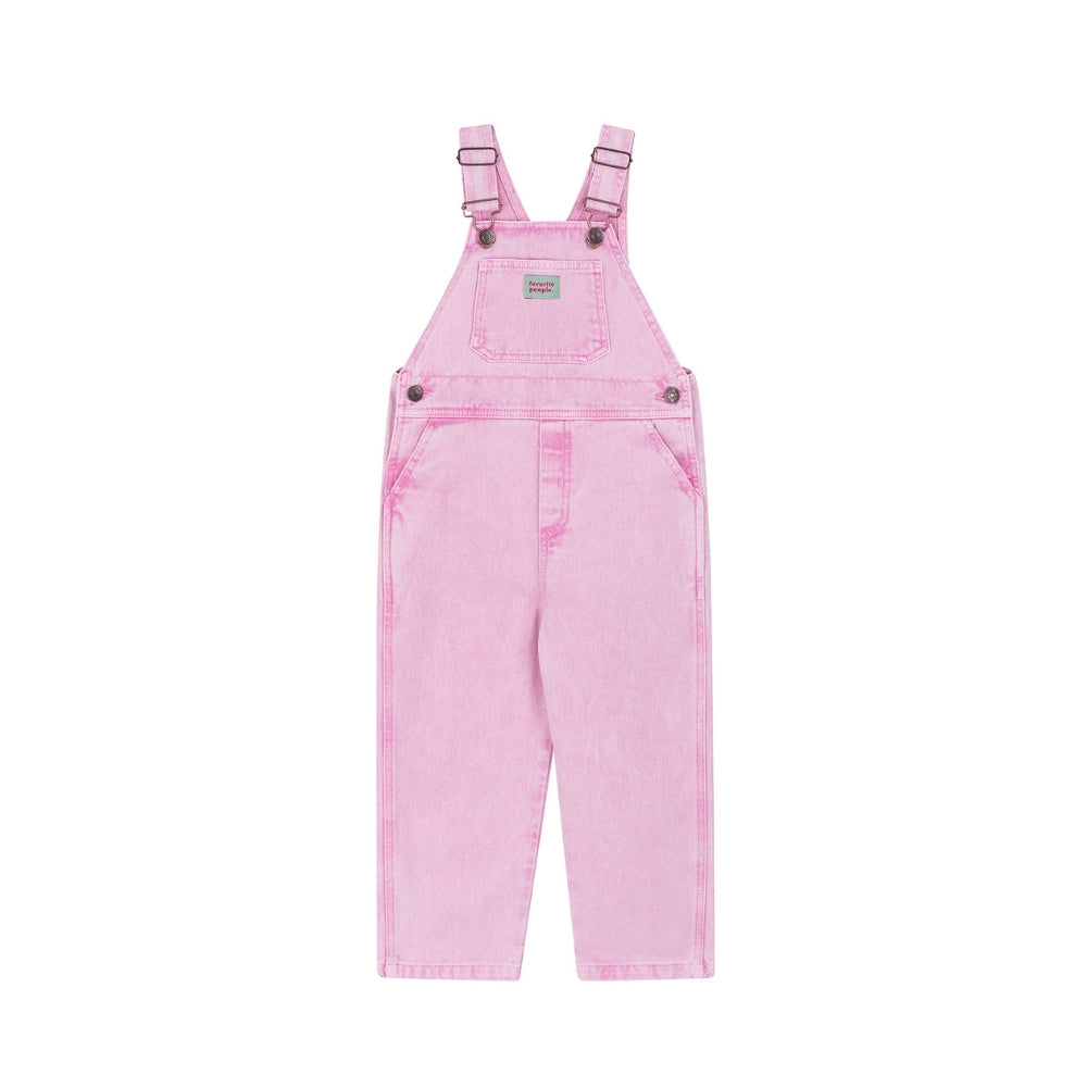 Fuchsia Pink Overalls