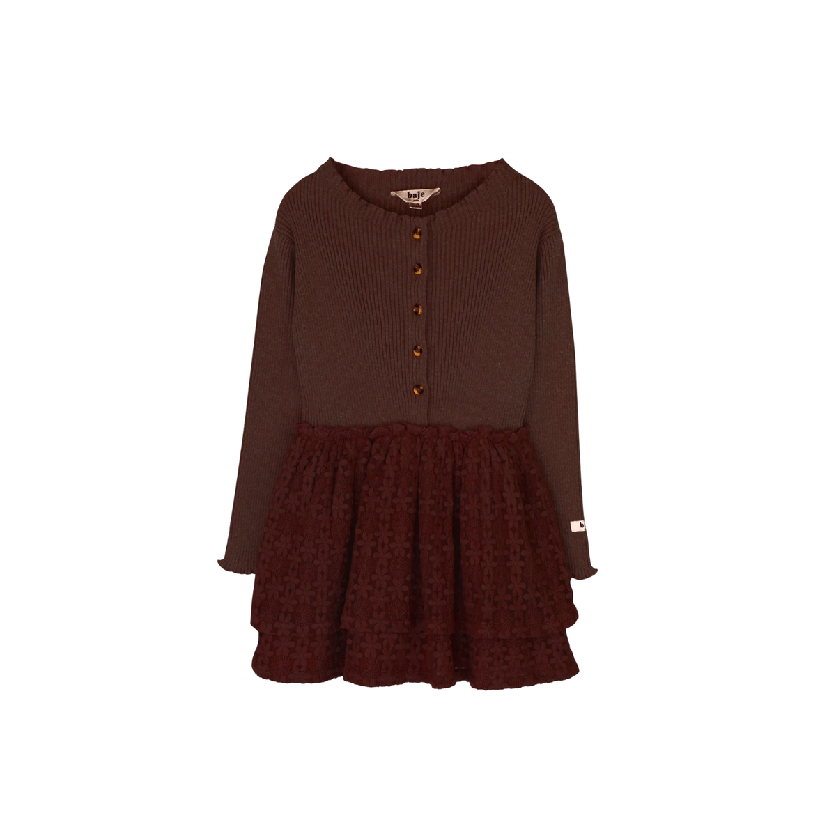 Nysha Dress | Copper Brown