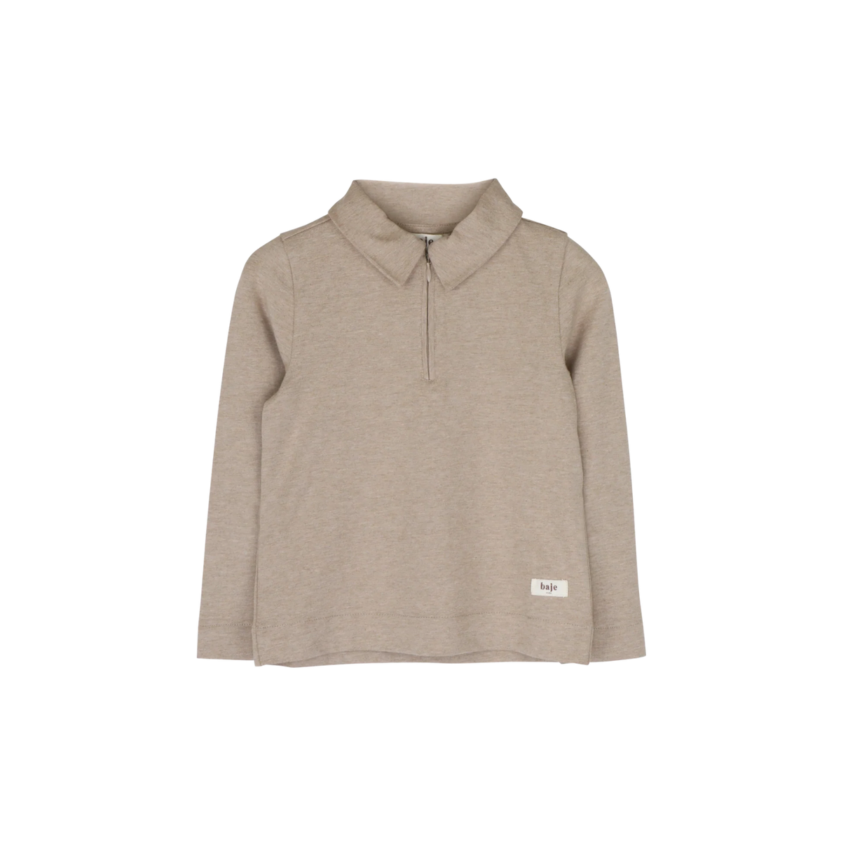 Ferry Long Sleeve Polo | Taupe Light