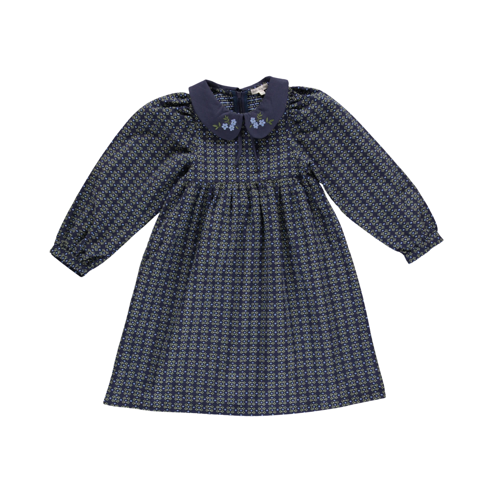 Annette Dress | Midgnight Jaquard