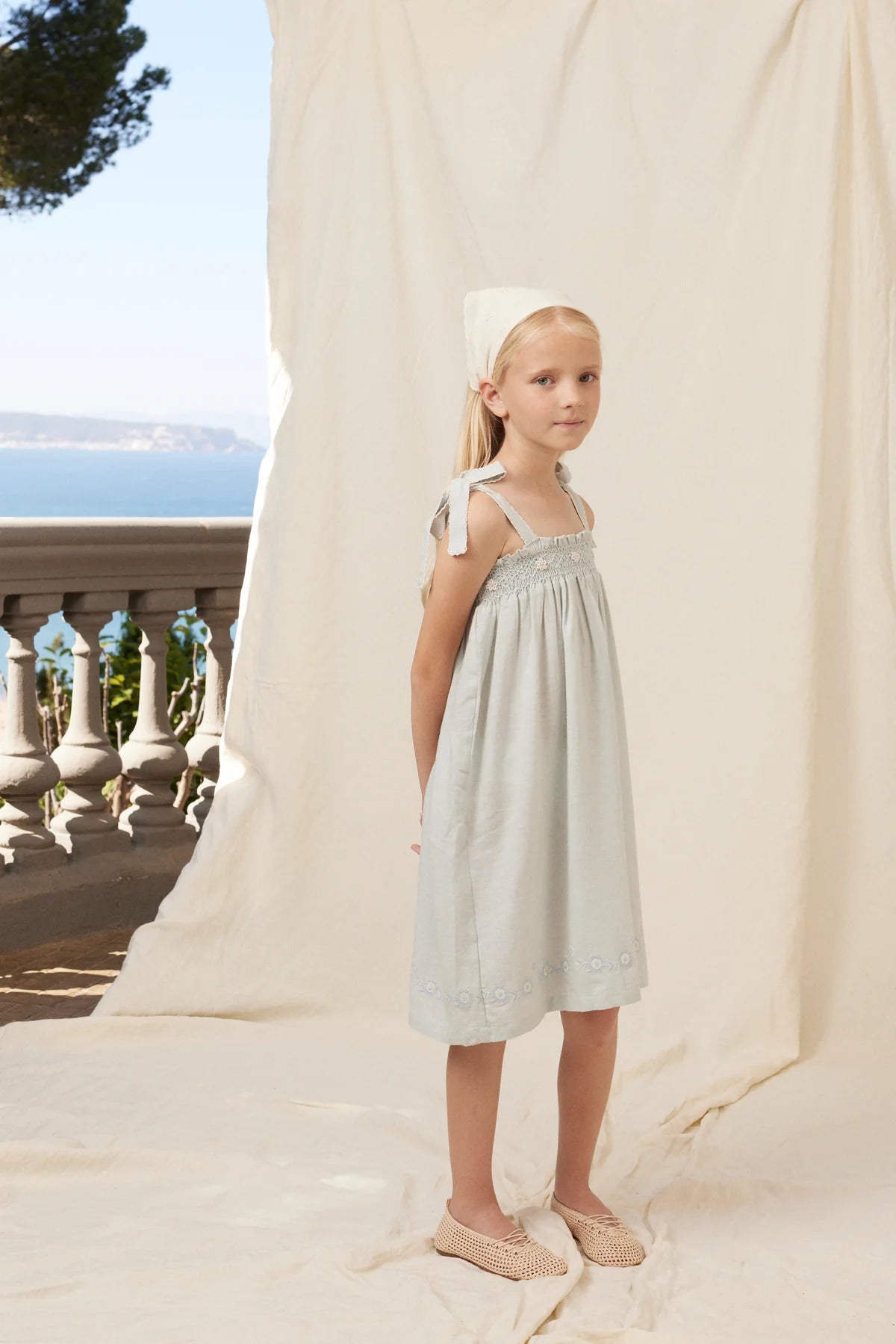 Maya Dress | Cloud Blue